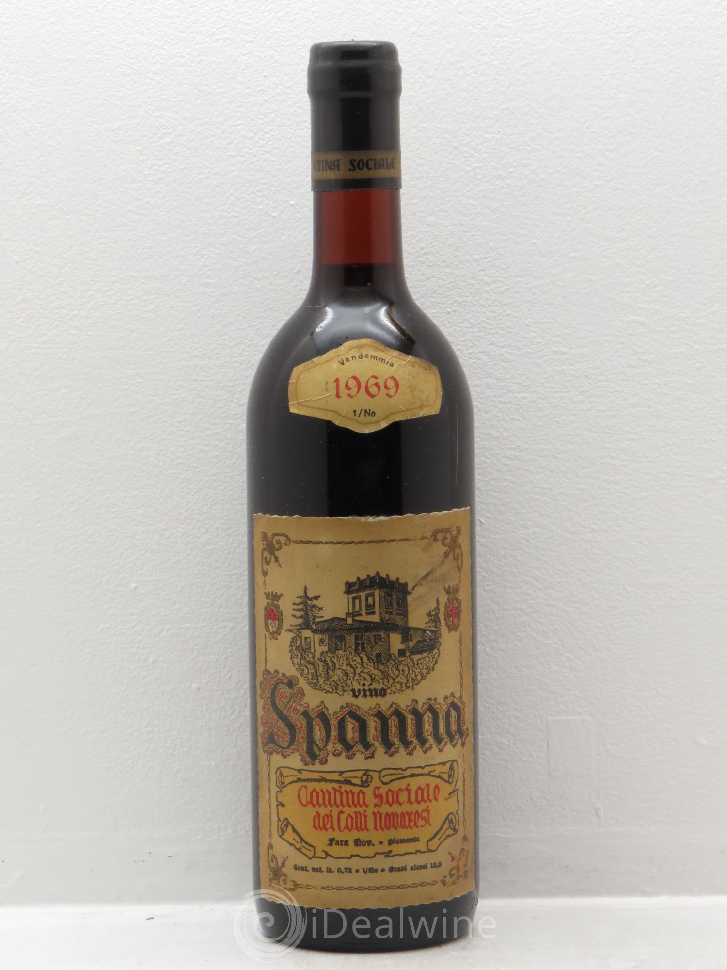 Italie Spanna Cantina Sociale Dei Colli Novaresi (sans prix de réserve) 1969 - Posten von 1 Flasche - 0