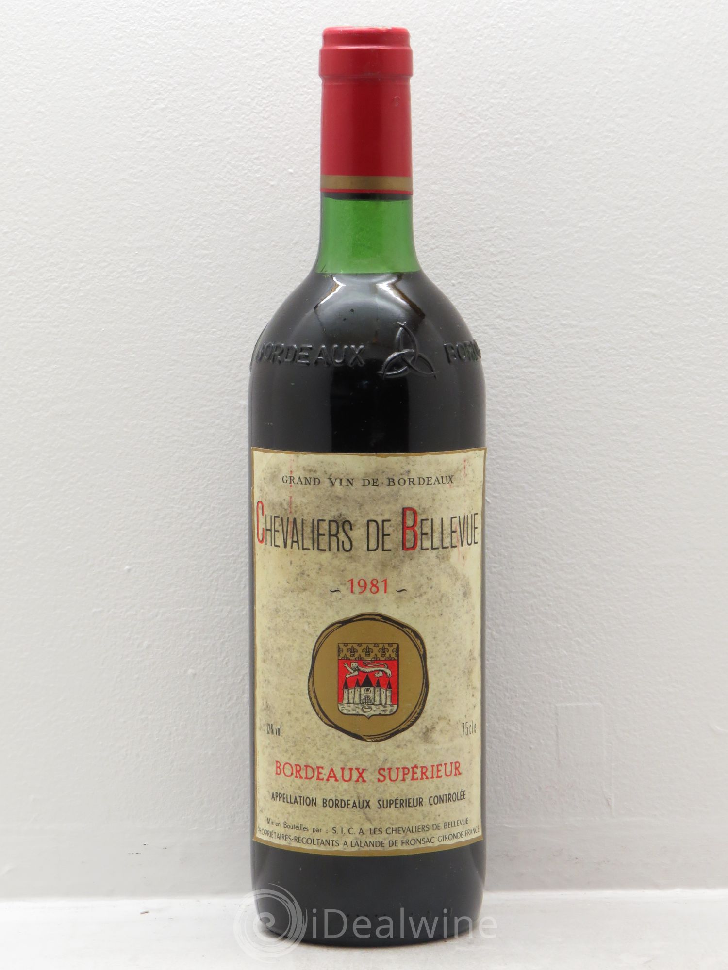Bordeaux Chevaliers de Bellevue (sans prix de réserve) 1981 - Posten von 1 Flasche - 0
