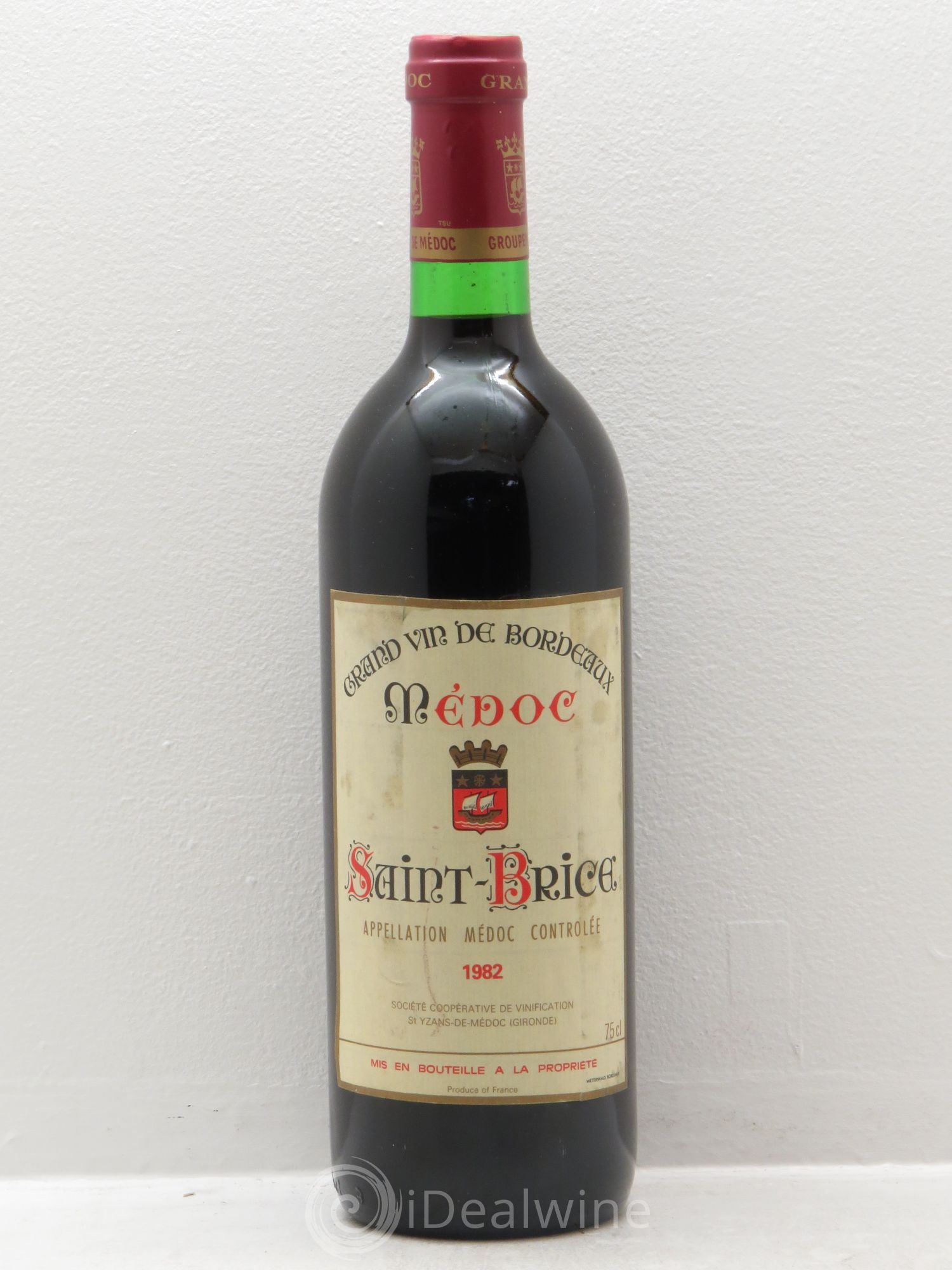 Médoc Château Saint Brice (sans prix de réserve) 1982 - Posten von 1 Flasche - 0