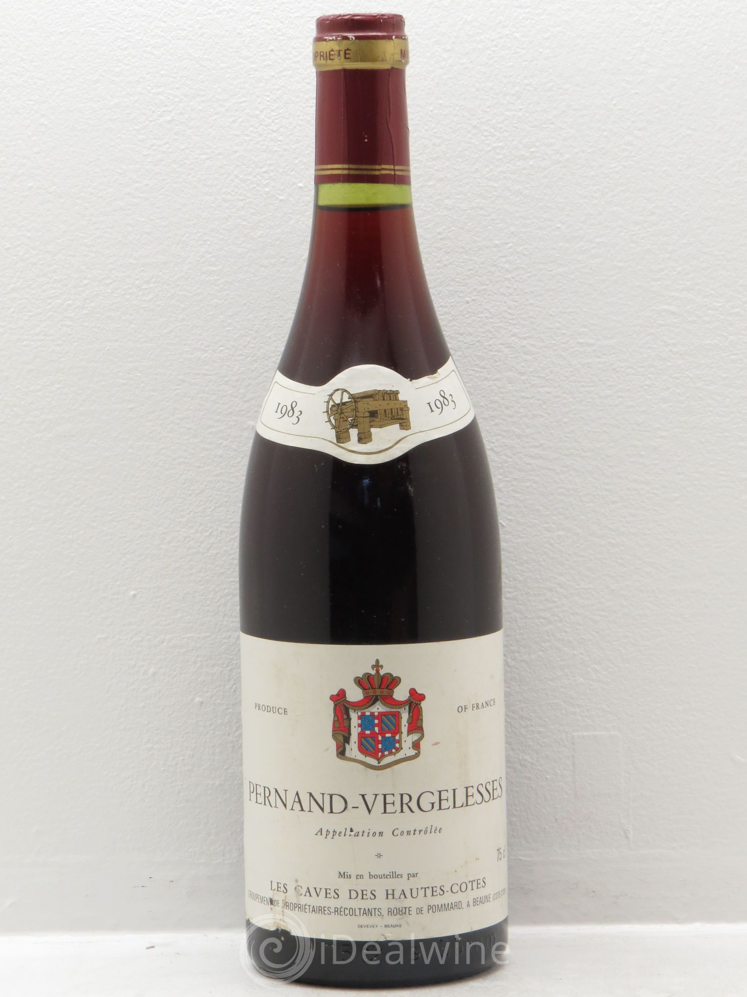 Pernand-Vergelesses Les Caves des Hautes Côtes (sans prix de réserve) 1983 - Posten von 1 Flasche - 0