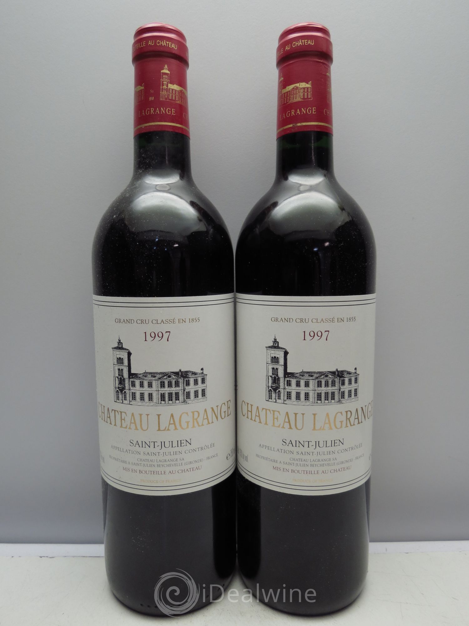 Château Lagrange 3ème Grand Cru Classé 1997 - Lot de 2 bouteilles - 0