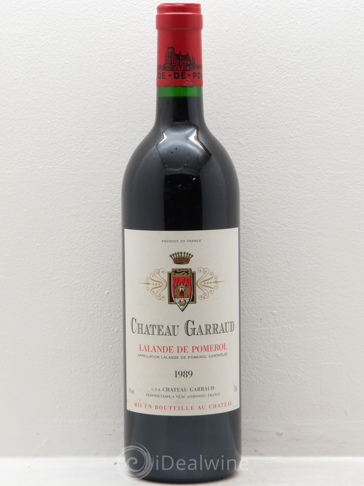 Bordeaux Château Garraud Lalande de Pomerol (sans prix de réserve) 1989 - Posten von 1 Flasche - 0