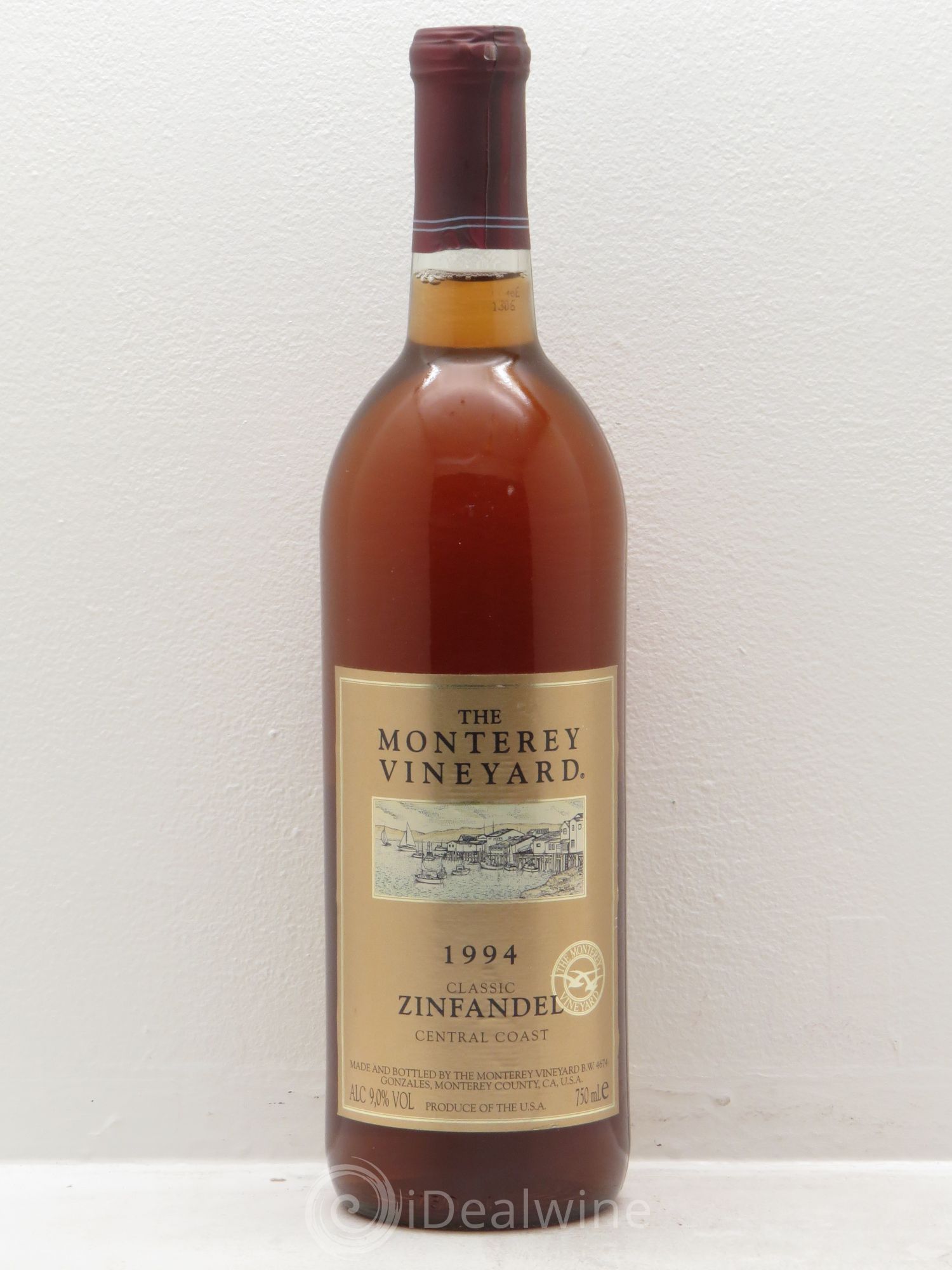 USA Classic Zinfandel The Monterey Vineyard Moelleux 1994 - Posten von 1 Flasche - 0