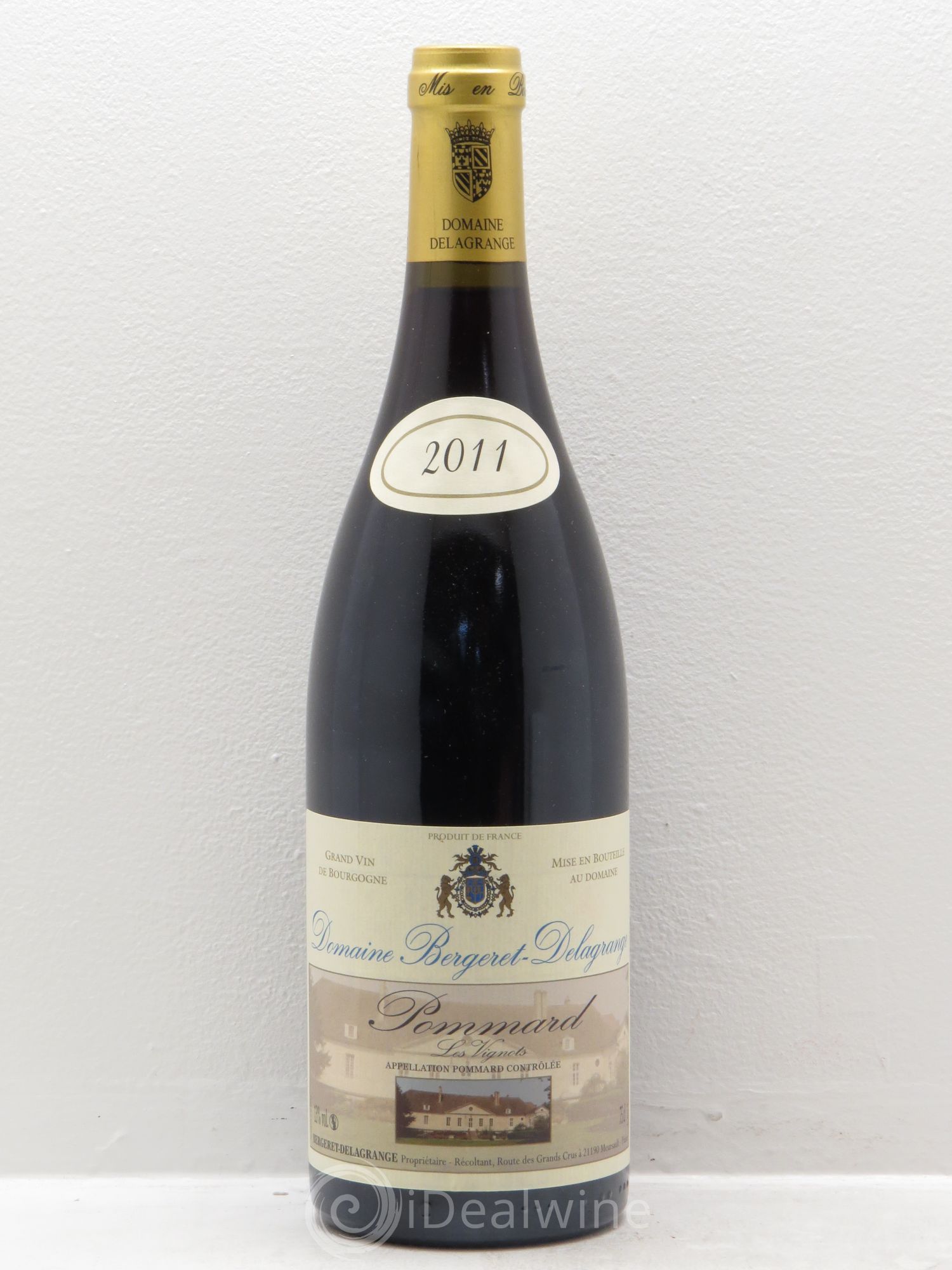 Pommard Les Vignots Bergeret-Delagrange 2011 - Posten von 1 Flasche - 0