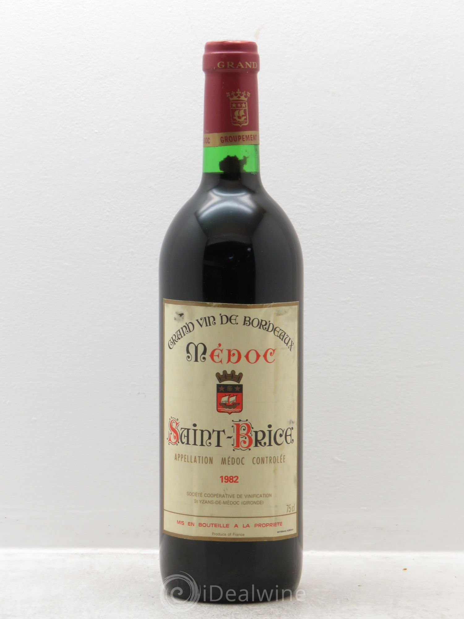 Médoc Château Saint Brice (sans prix de réserve) 1982 - Posten von 1 Flasche - 0