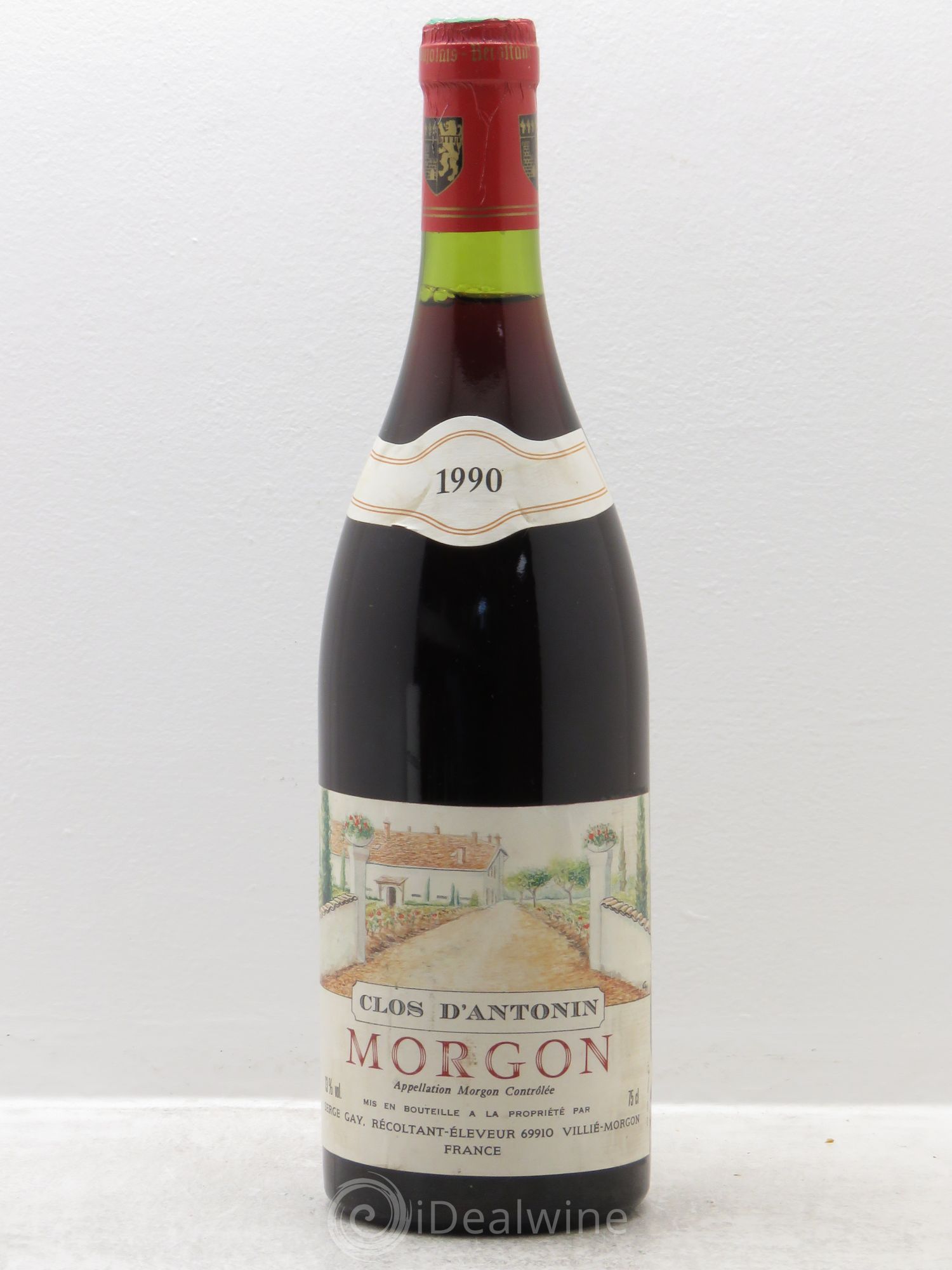 Morgon Clos d'Antonin Serge Gay (sans prix de réserve) 1990 - Posten von 1 Flasche - 0