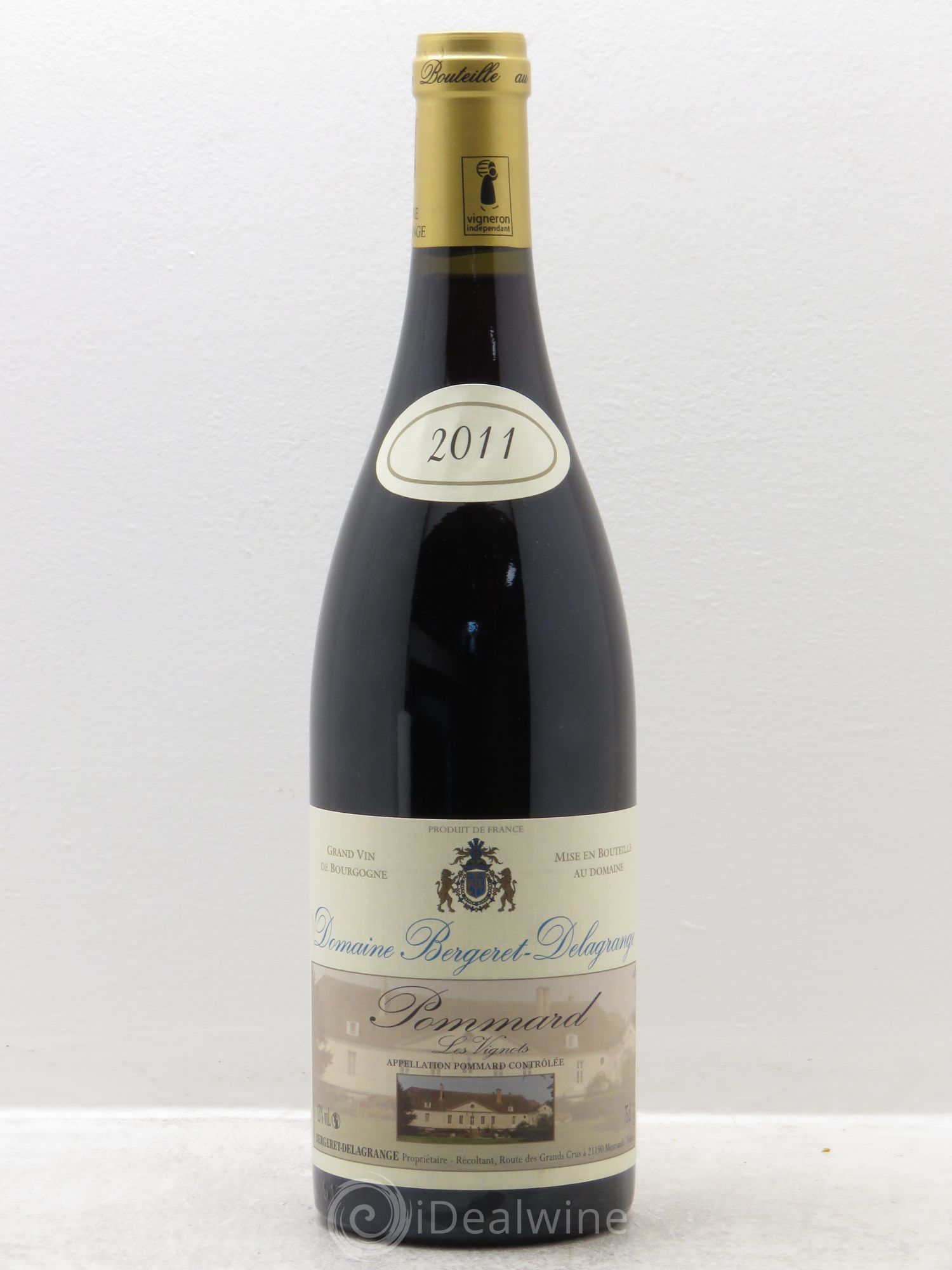 Pommard Les Vignots Bergeret Delagrange (sans prix de réserve) 2011 - Posten von 1 Flasche - 0
