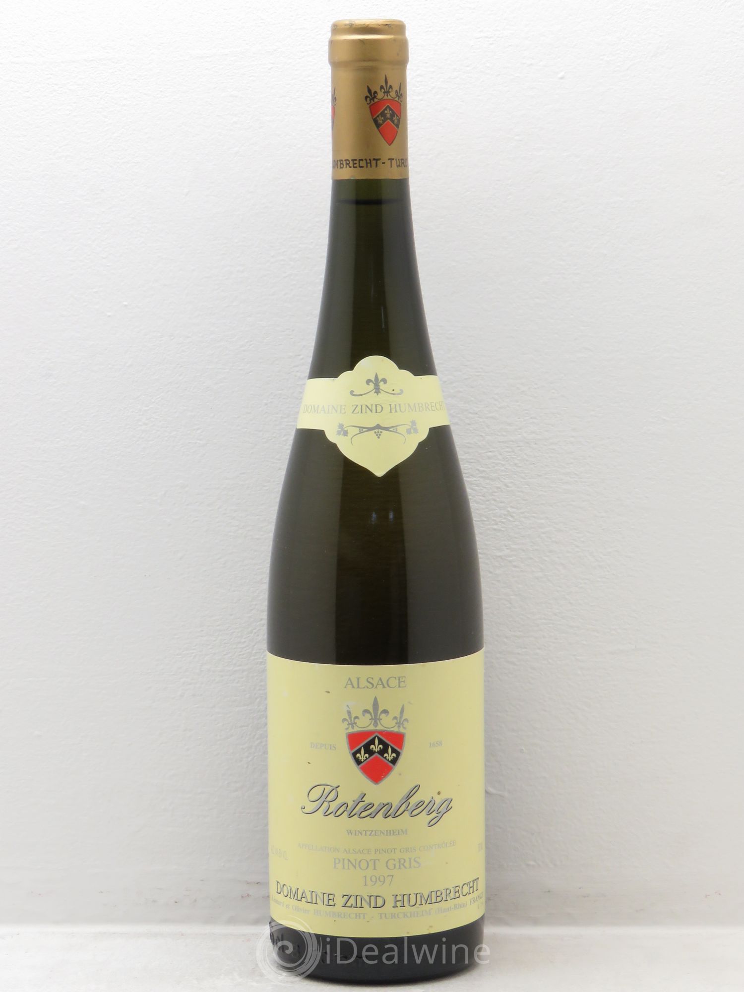 Alsace Pinot Gris (anciennement Tokay) Zind-Humbrecht (Domaine) Rotenberg (sans prix de réserve) 1997 - Lot de 1 bouteille - 0