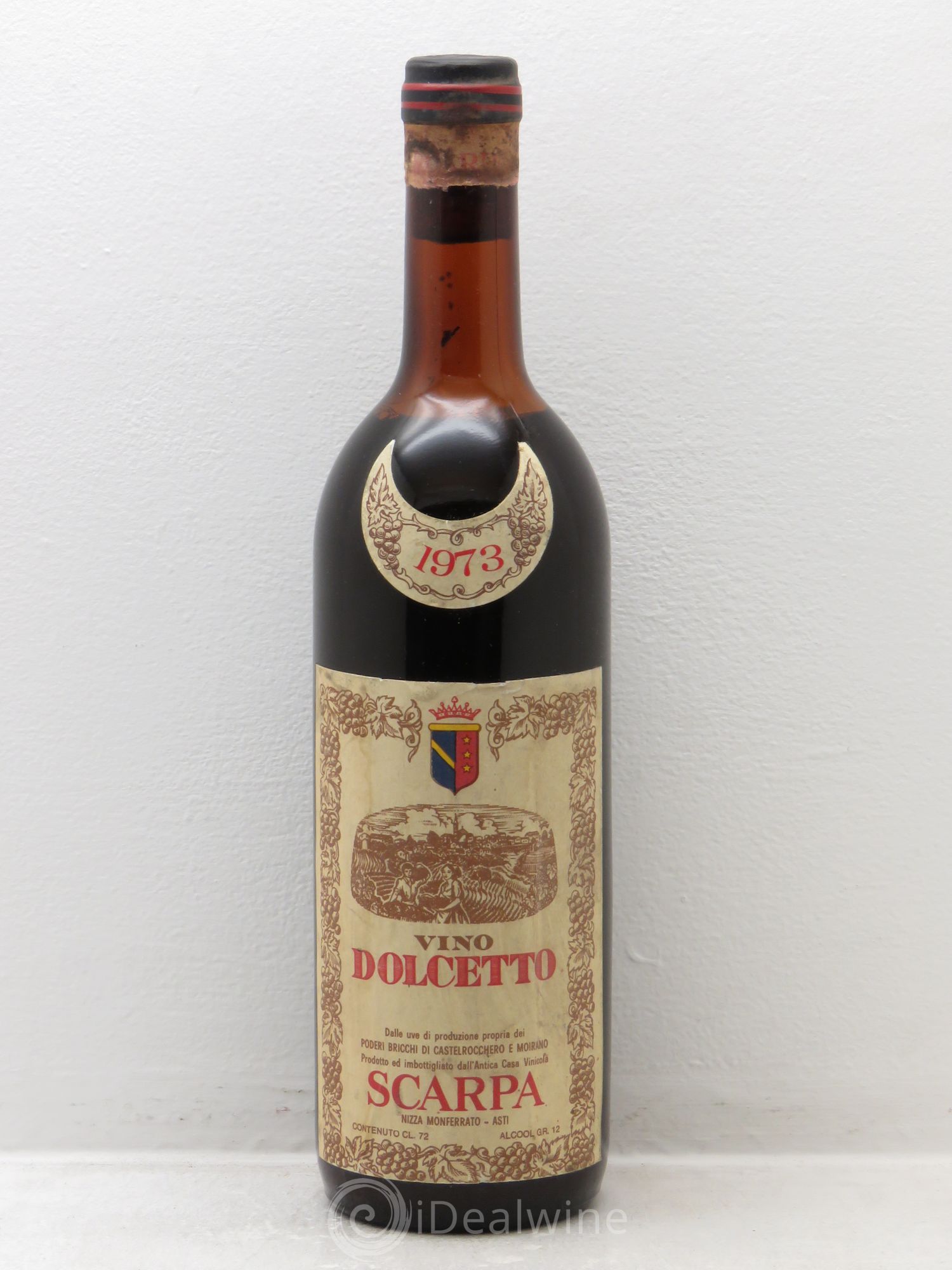 Dolcetto d'Alba DOC Scarpa (sans prix de réserve) 1973 - Posten von 1 Flasche - 0