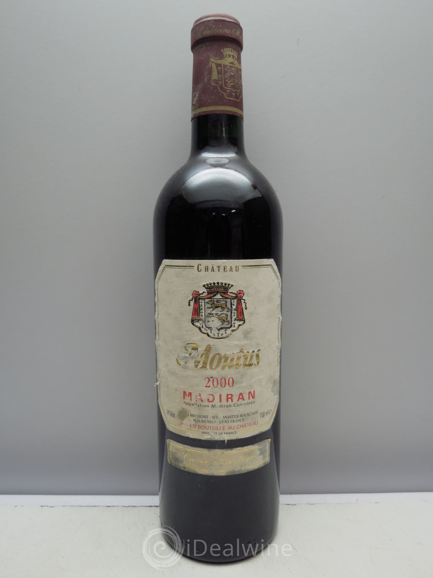 Madiran Château Montus-Prestige Alain Brumont 2000 - Lot de 1 bouteille - 0