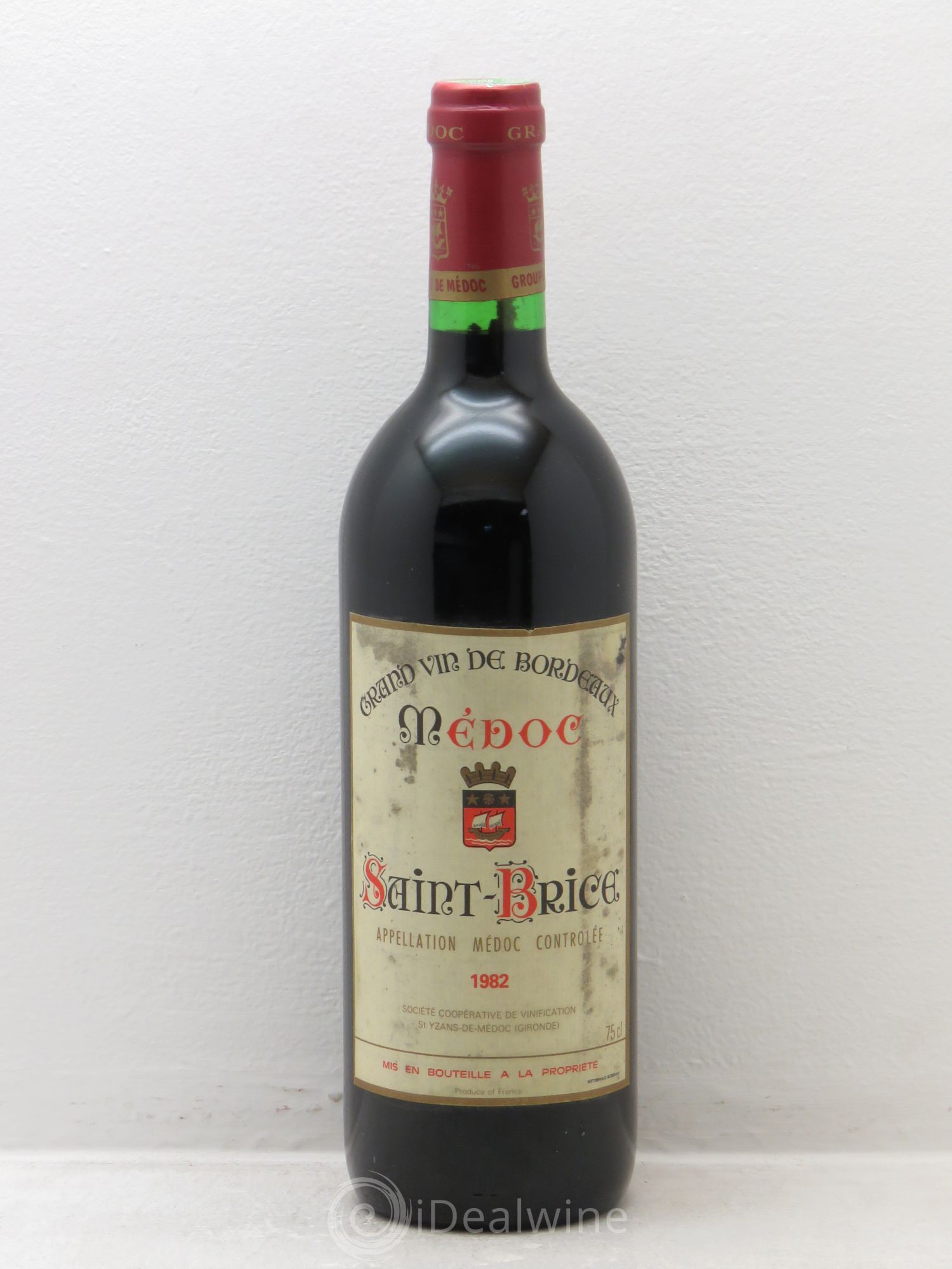 Bordeaux Château Saint Brice (sans prix de réserve) 1982 - Posten von 1 Flasche - 0