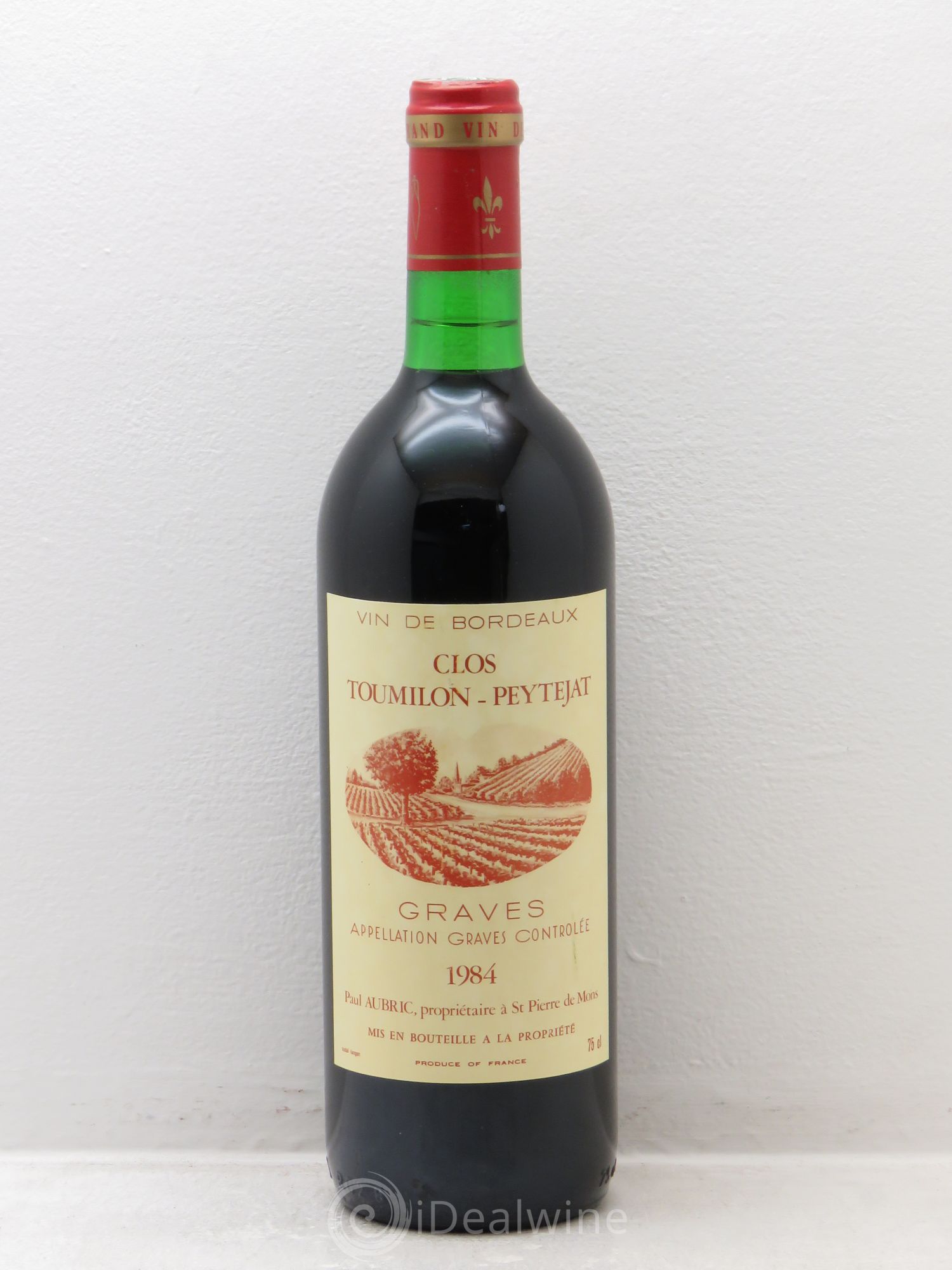 Divers Clos Toumilon Peytejat (sans prix de réserve) 1984 - Posten von 1 Flasche - 0