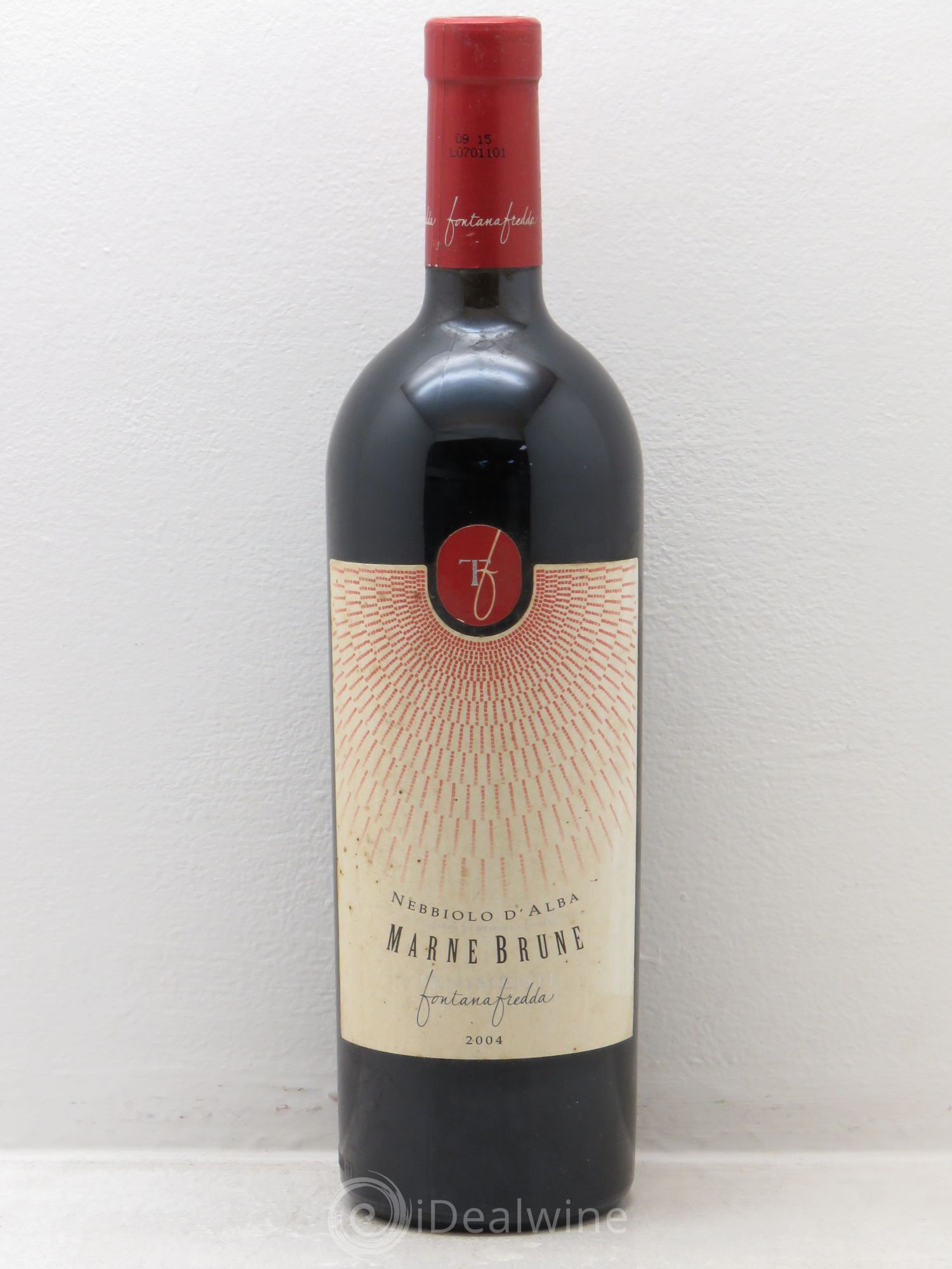 Nebbiolo d'Alba DOC Marne Brune Fontanafredda (sans prix de réserve) 2004 - Posten von 1 Flasche - 0