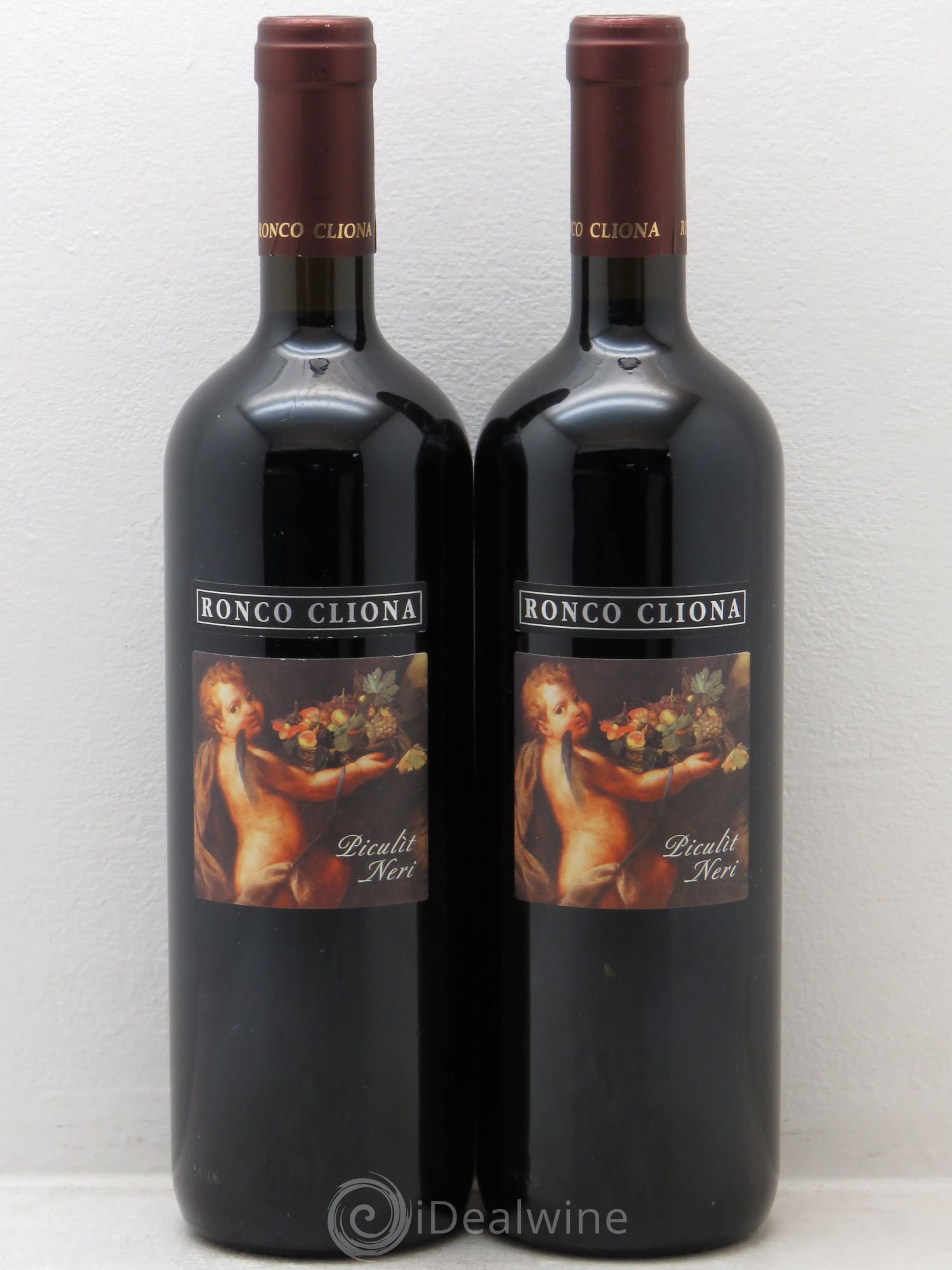 Italie Piculit Neri Ronco Cliona Autoctono (sans prix de réserve) 2007 - Posten von 2 Flaschen - 0