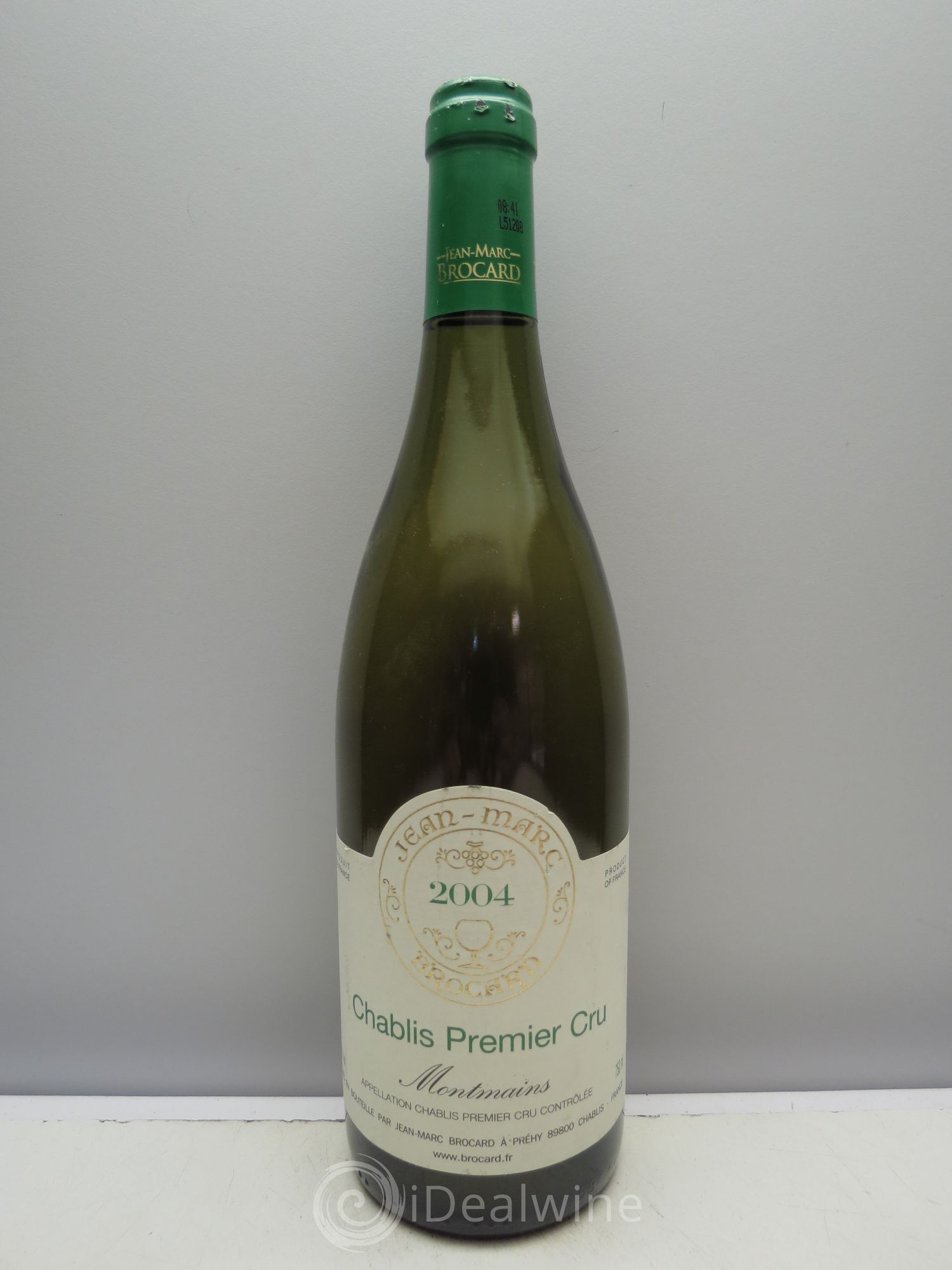 Chablis 1er Cru JM.Brocard 2004 - Posten von 1 Flasche - 0