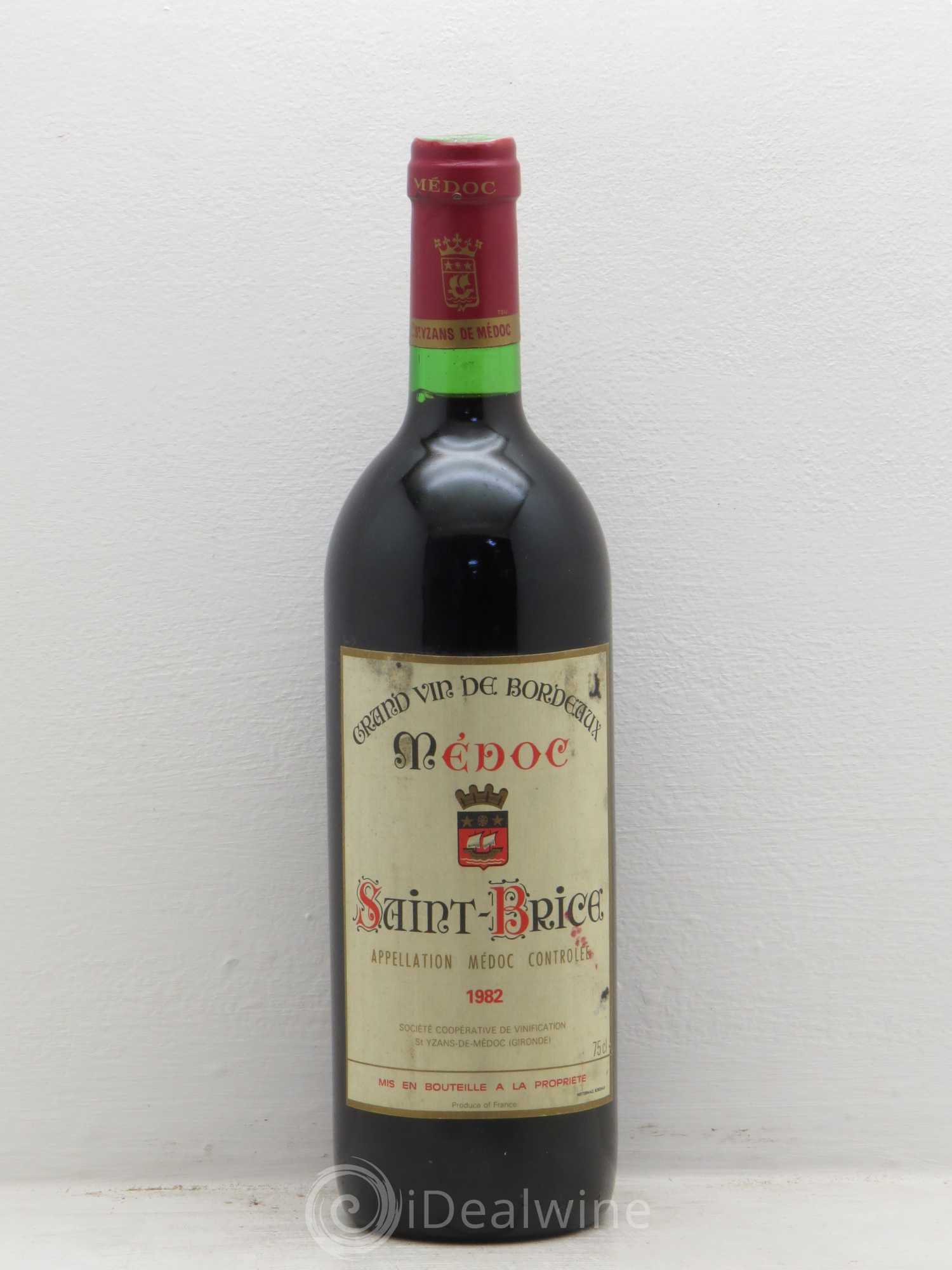 Médoc Château Saint Brice (sans prix de réserve) 1982 - Posten von 1 Flasche - 0