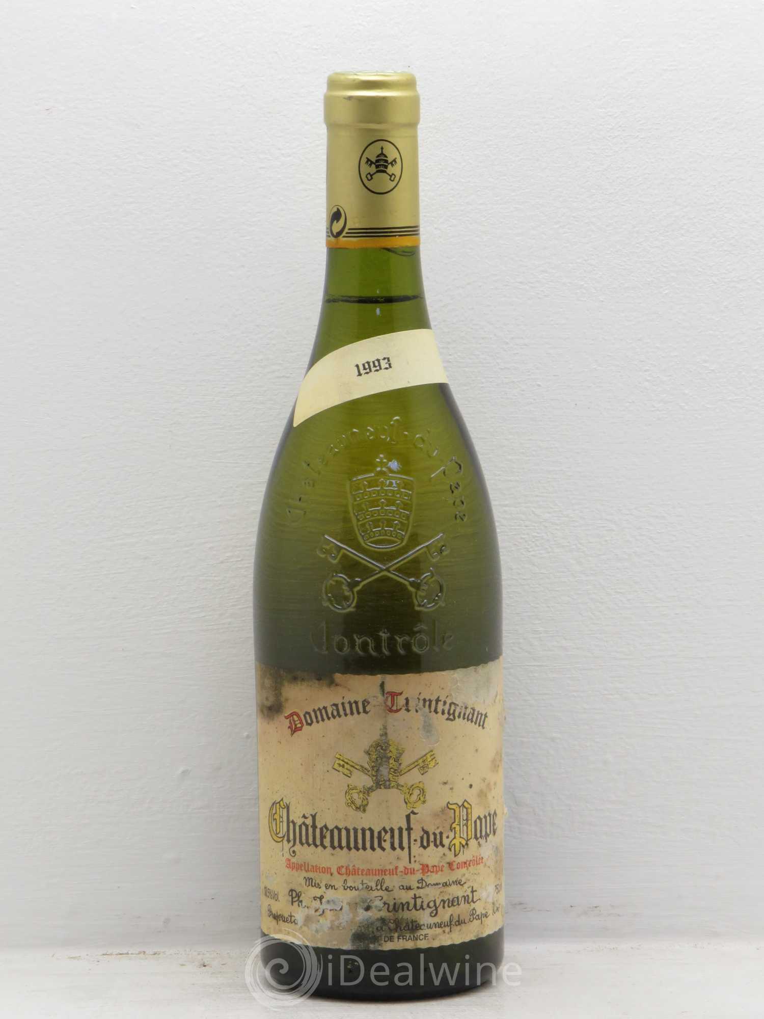 Châteauneuf-du-Pape (sans prix de réserve) 1993 - Lot de 1 bouteille - 0