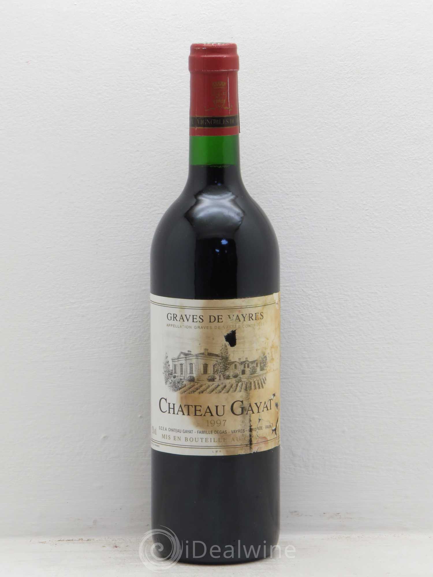 Bordeaux Château Gayat Graves de Vayres (sans prix de réserve) 1997 - Posten von 1 Flasche - 0