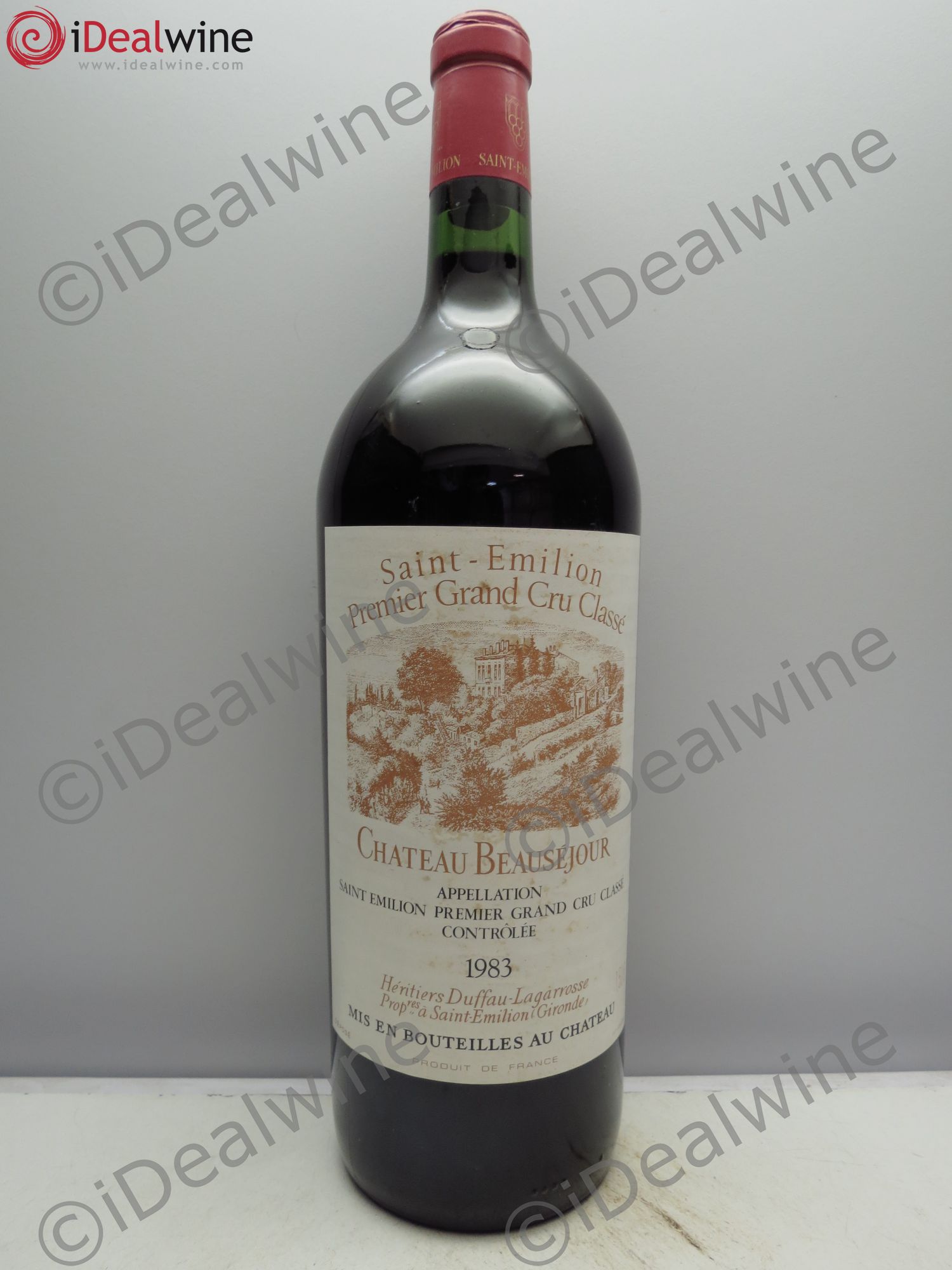 Château Beauséjour (Duffau-Lagarrosse) 1er Grand Cru Classé B 1983 - Lot de 1 magnum - 0