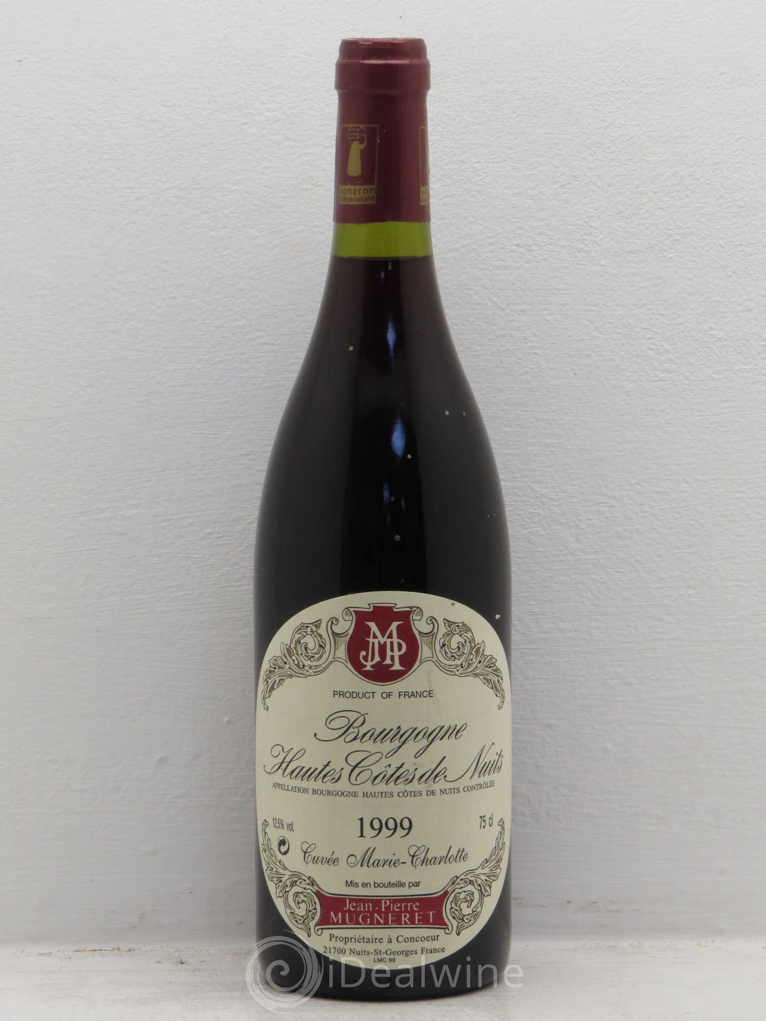 Hautes-Côtes de Nuits Jean-Pierre Mugneret (sans prix de réserve) 1999 - Posten von 1 Flasche - 0