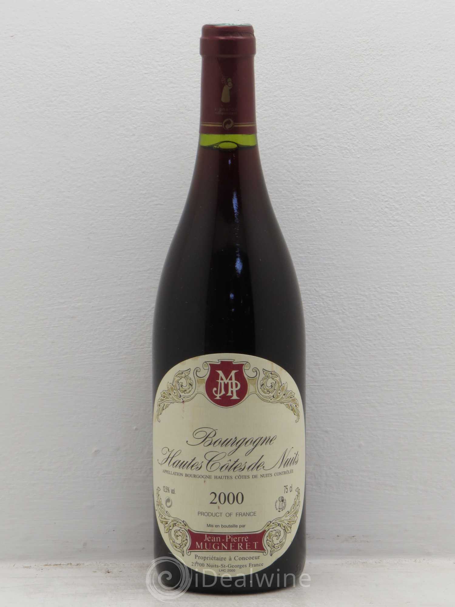 Hautes-Côtes de Nuits Jean-Pierre Mugneret (sans prix de réserve) 2000 - Posten von 1 Flasche - 0