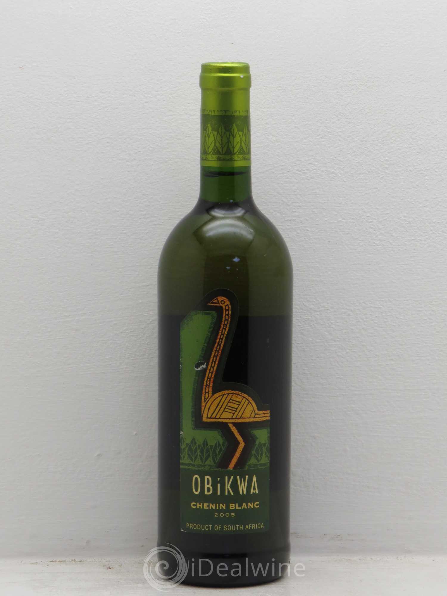 Vins Etrangers Obikwa Chenin Blanc (South Africa) (sans prix de réserve) 2005 - Lotto di 1 bottiglia - 0