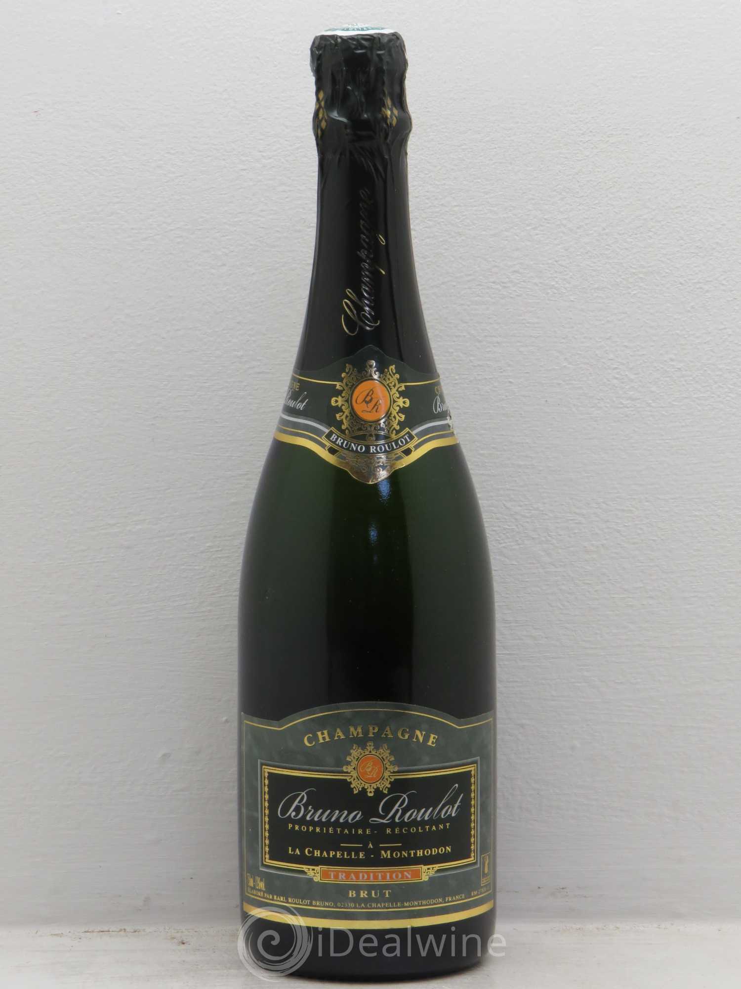Champagne Brut Tradition Bruno Roulot (sans prix de réserve) - Posten von 1 Flasche - 0