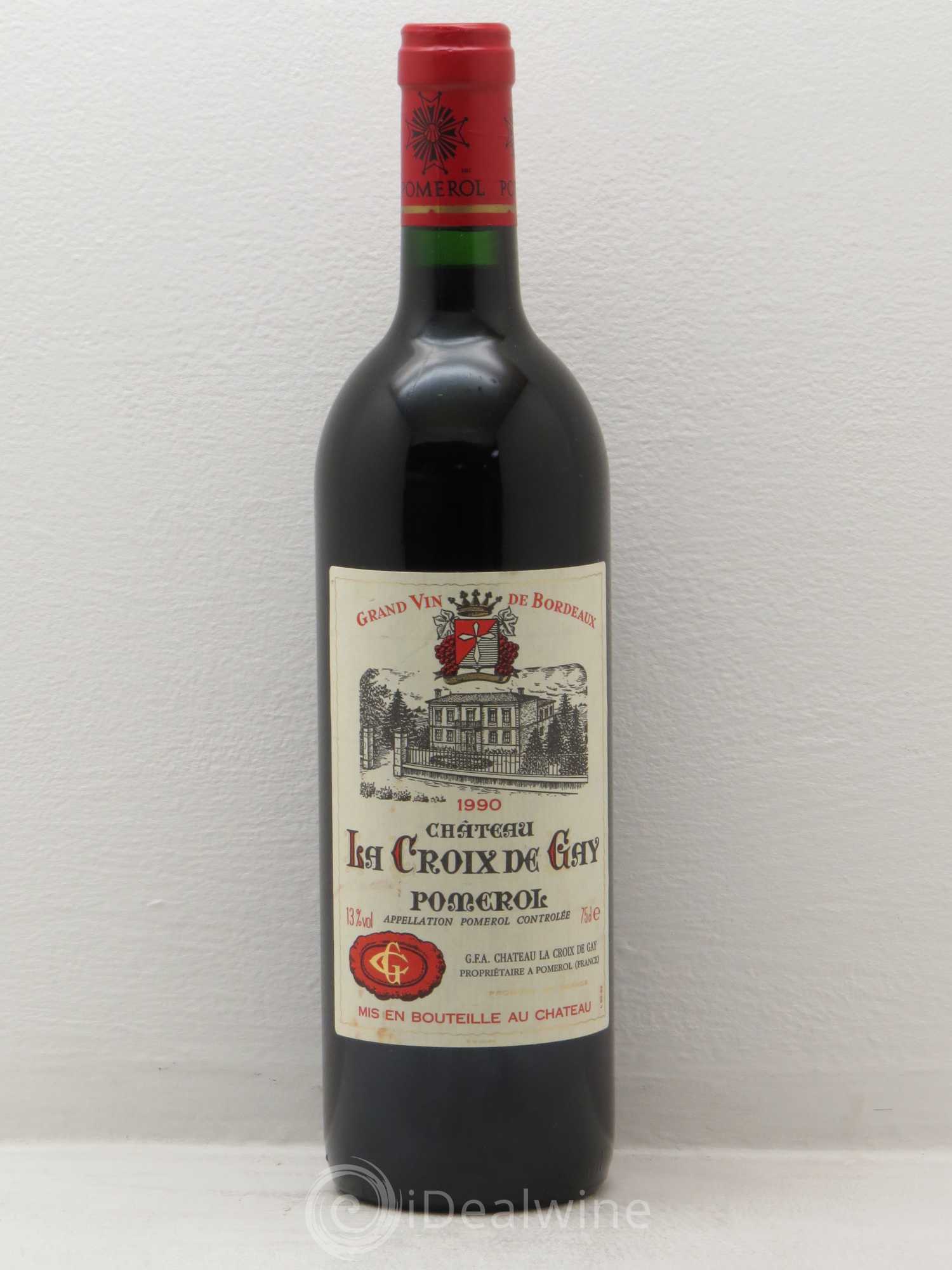 Château la Croix de Gay (sans prix de réserve) 1990 - Lot de 1 bouteille - 0