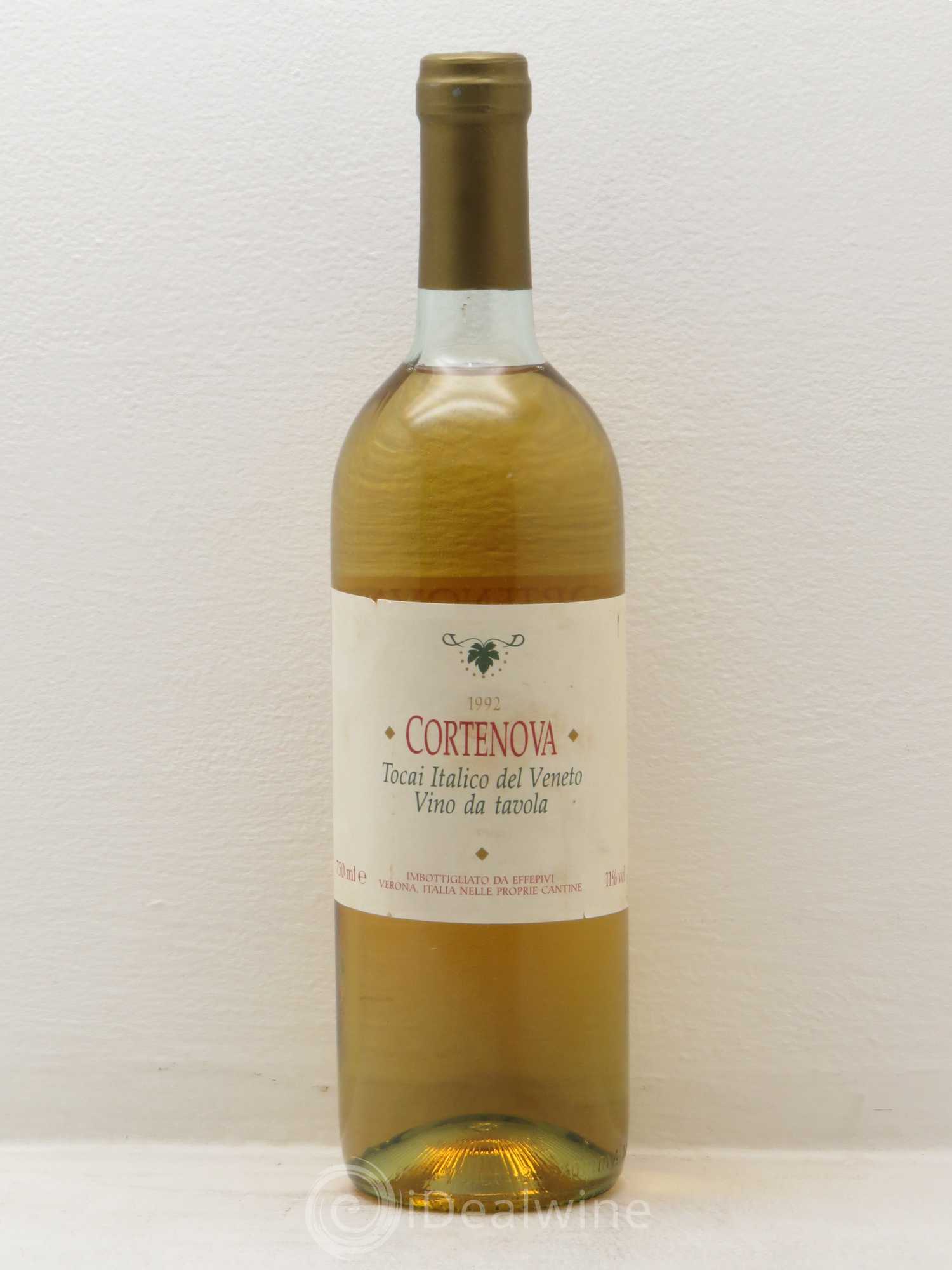 Italie Cortenova Tocai Italico del Veneto (sans prix de réserve) 1992 - Posten von 1 Flasche - 0