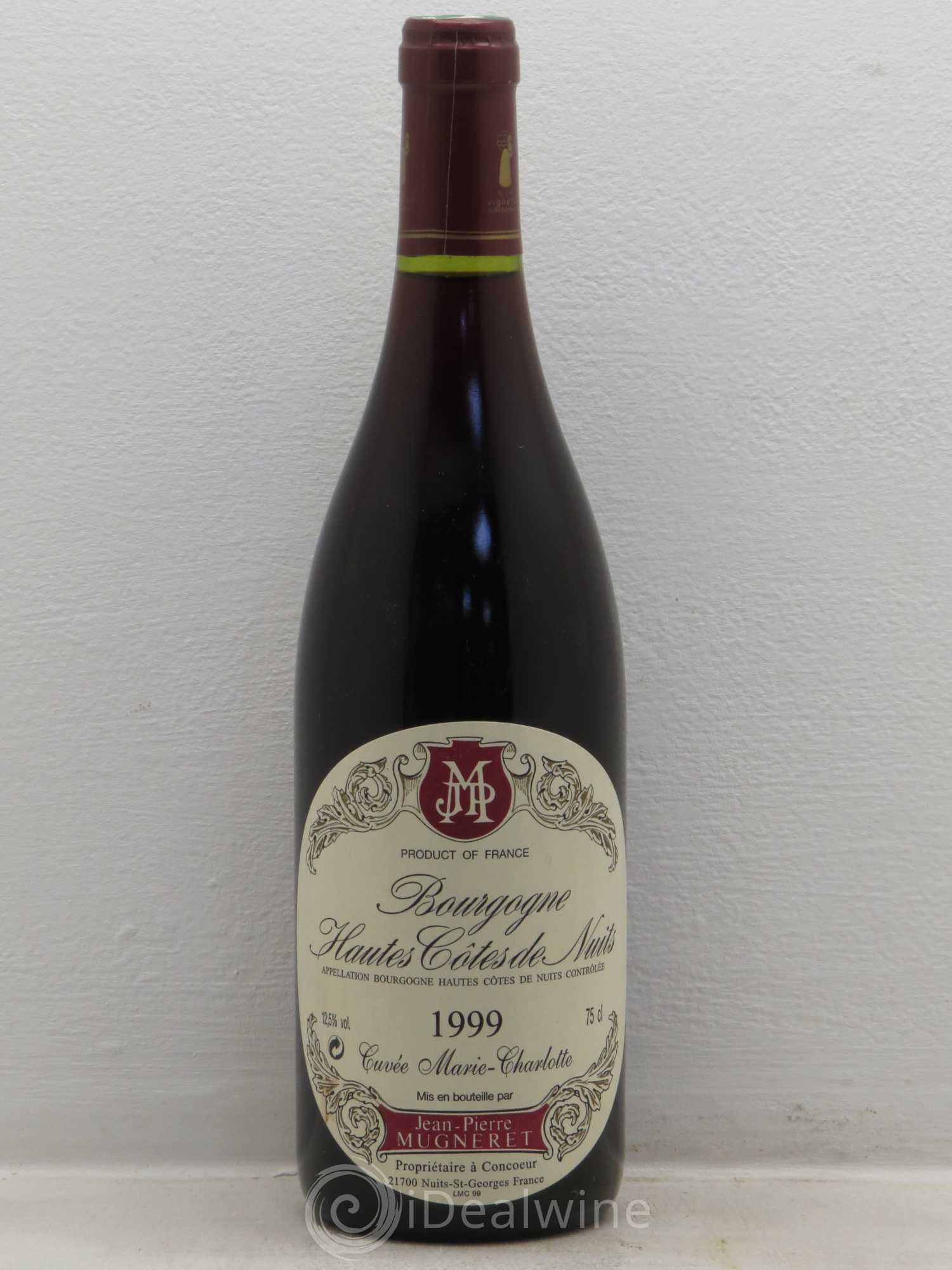 Hautes-Côtes de Nuits Jean Pierre Mugneret (sans prix de réserve) 1999 - Posten von 1 Flasche - 0