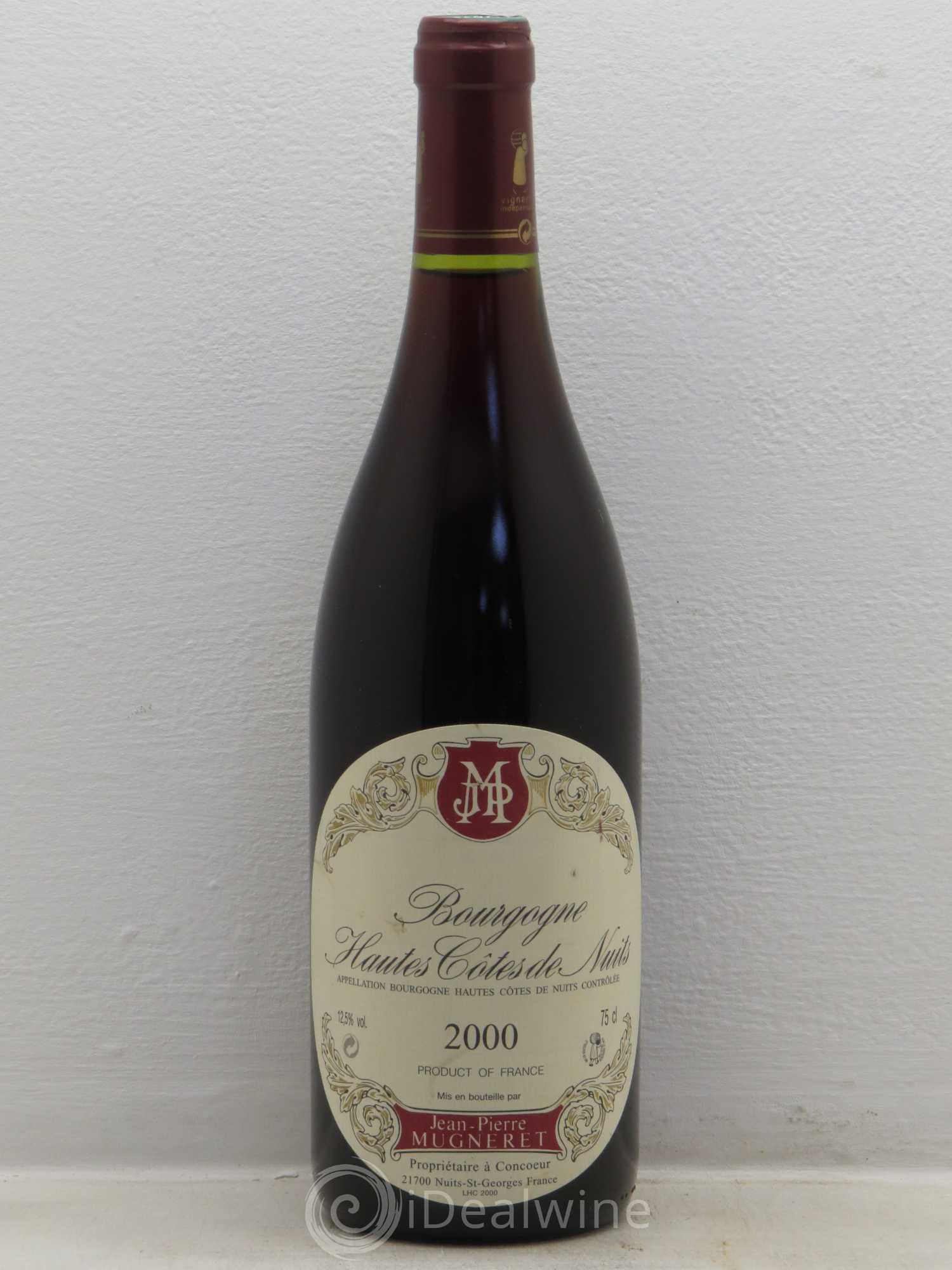 Hautes-Côtes de Nuits Jean Pierre Mugneret (sans prix de réserve) 2000 - Posten von 1 Flasche - 0