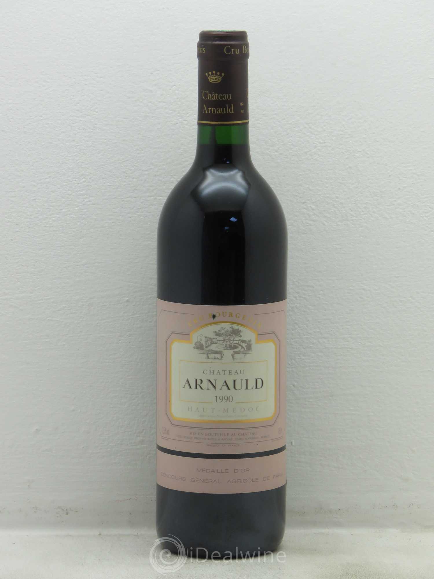 Château Arnauld Cru Bourgeois 1990 - Posten von 1 Flasche - 0