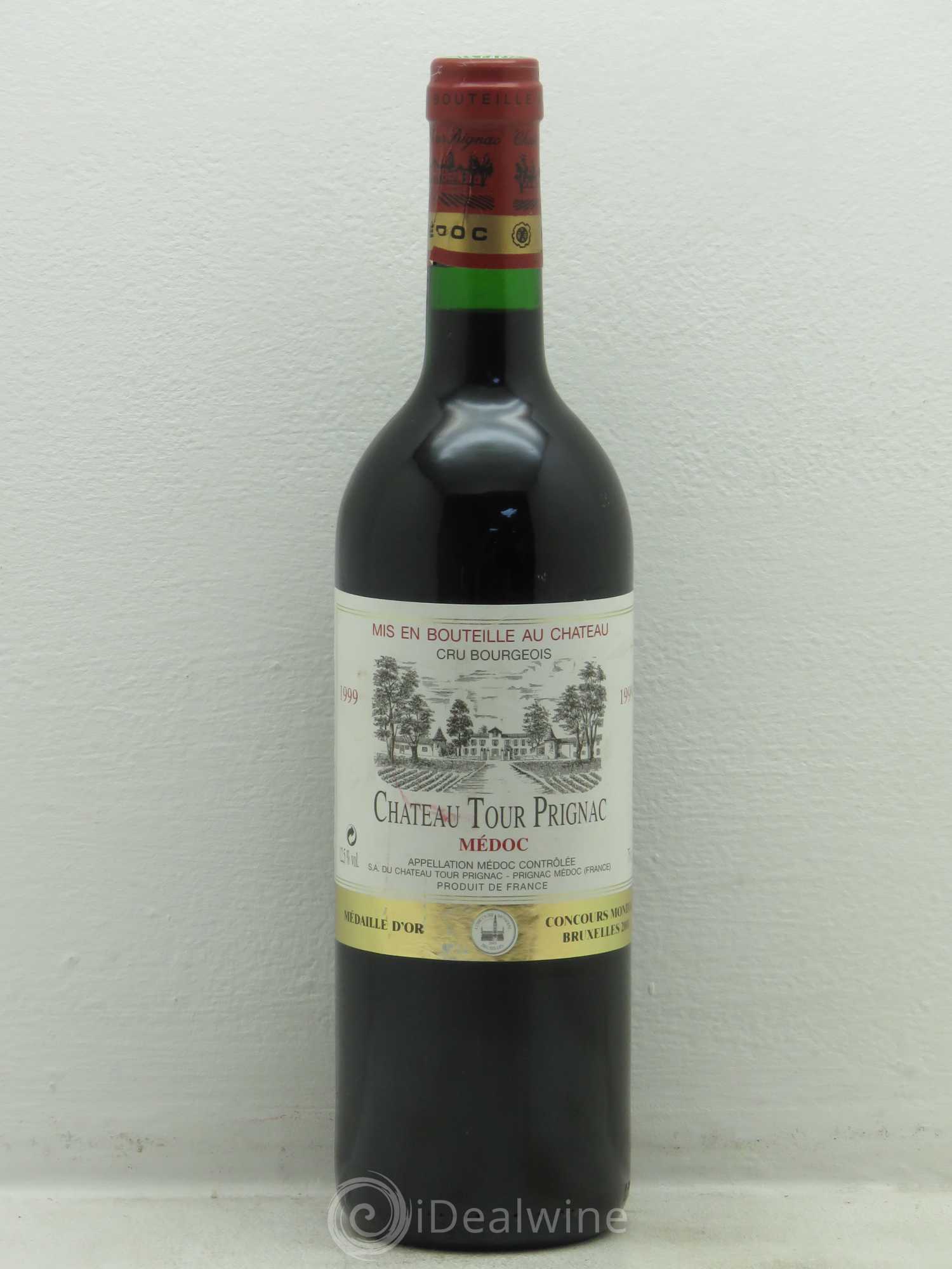 Château Tour Prignac Cru Bourgeois (sans prix de reserve) 1999 - Lot de 1 bouteille - 0