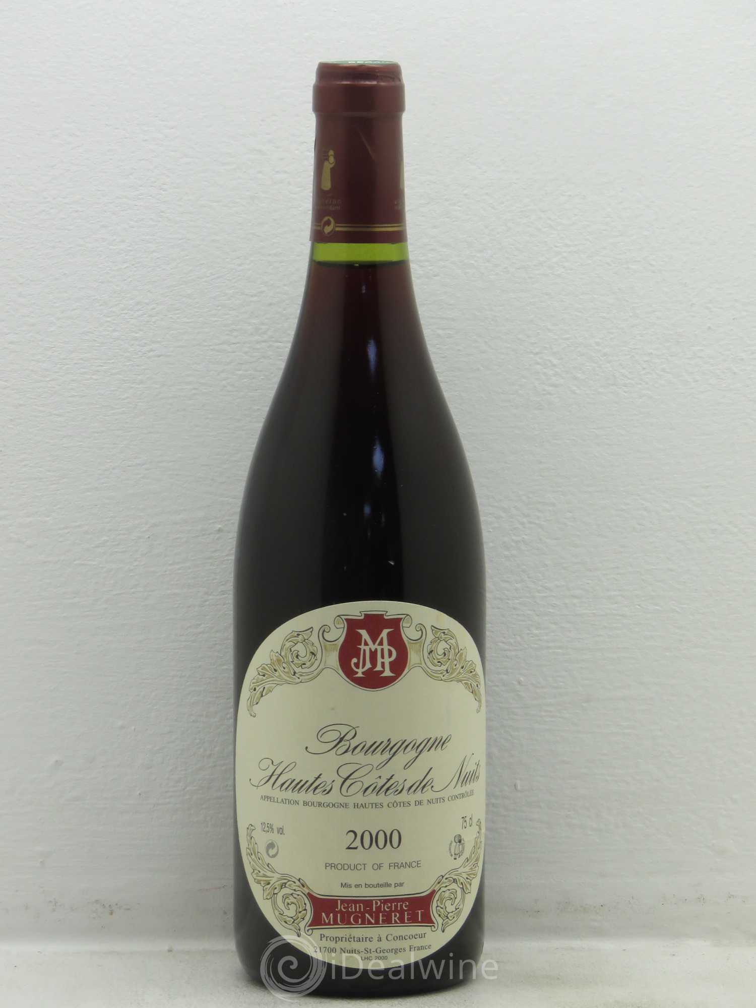 Hautes-Côtes de Nuits Jean-Pierre Mugneret (sans prix de reserve) 2000 - Posten von 1 Flasche - 0