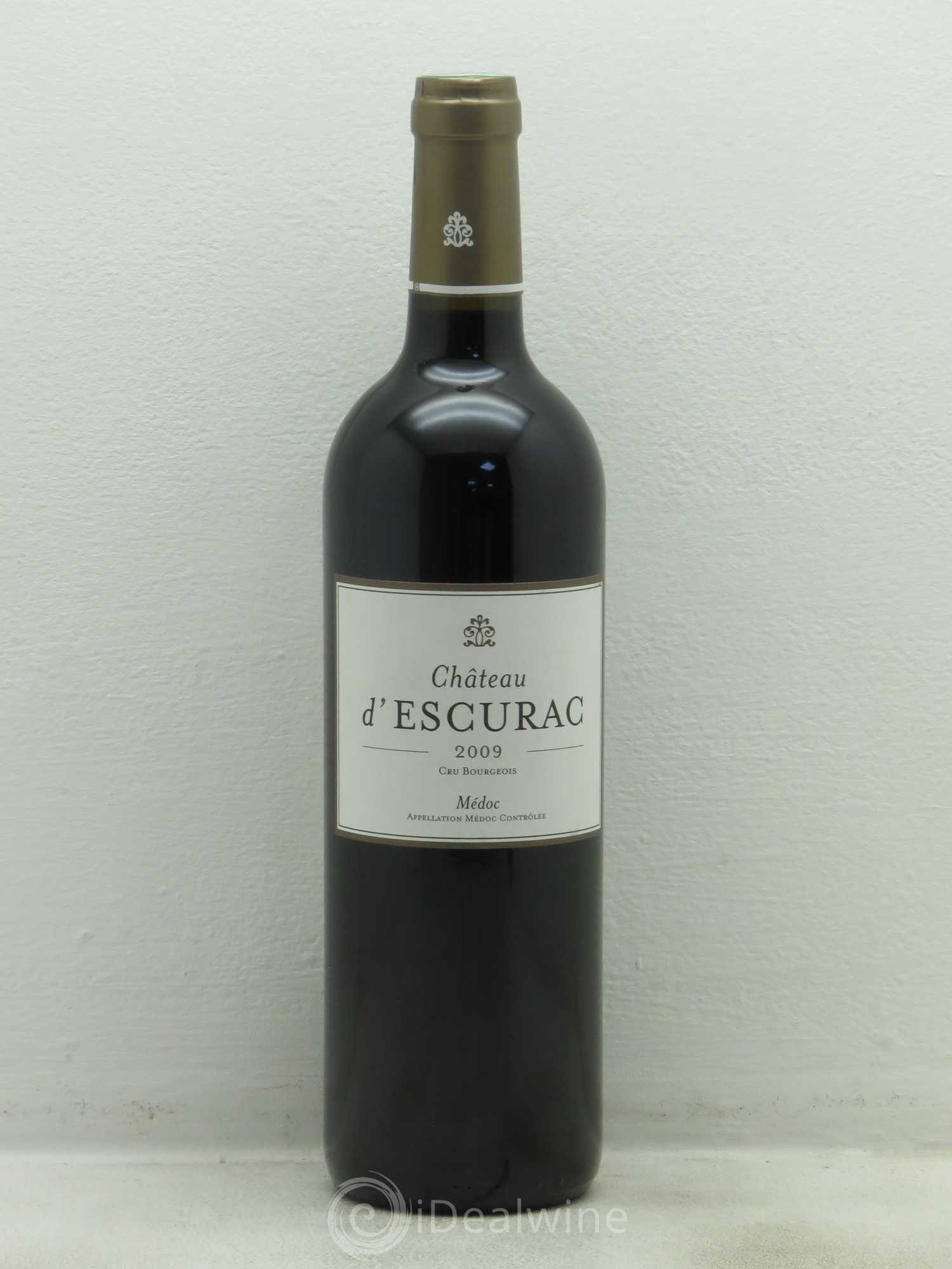 Médoc Château D'Escurac (sans prix de reserve) 2009 - Posten von 1 Flasche - 0
