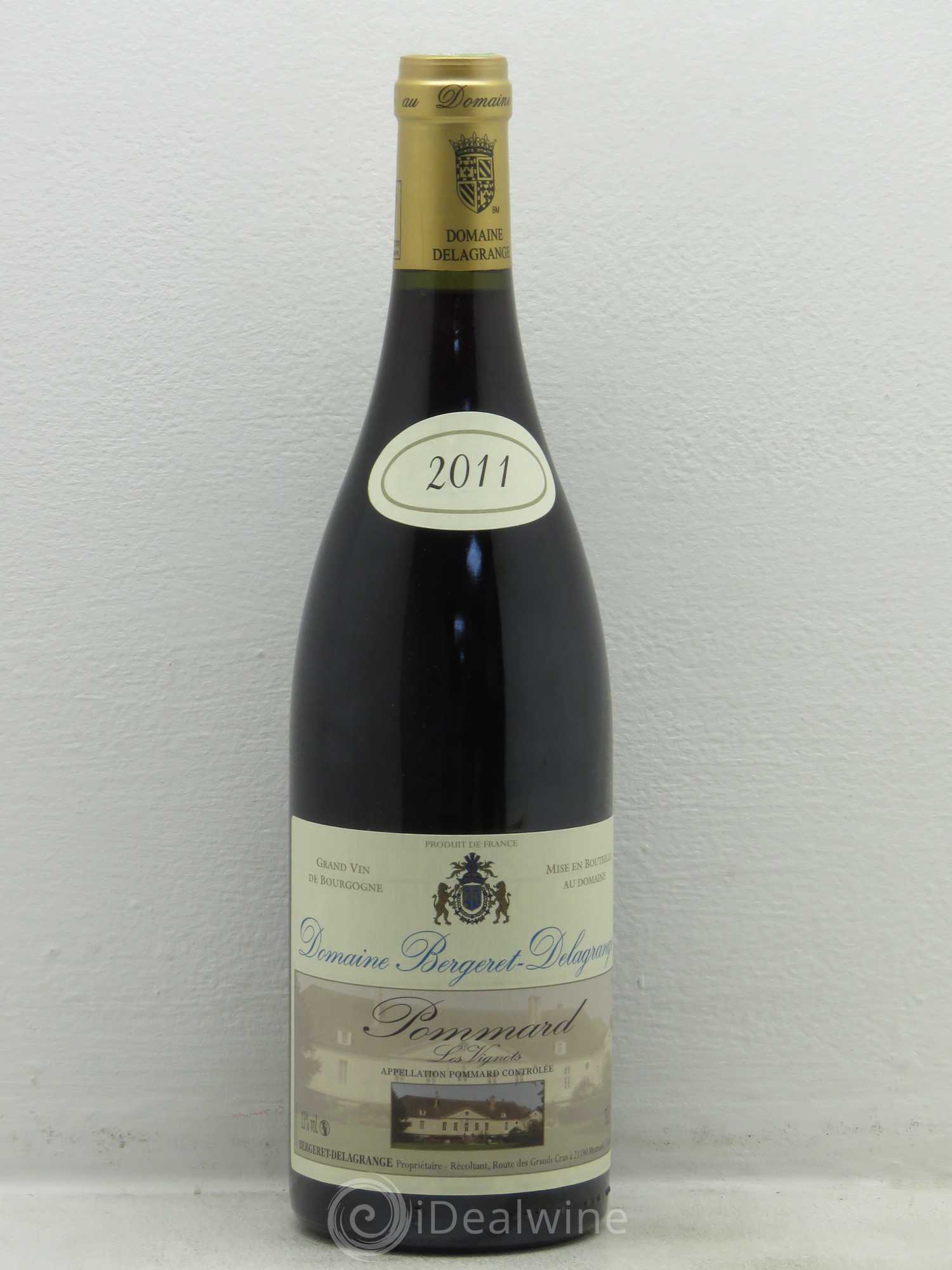 Pommard Les Vignots Bergeret Delagrange (sans prix de reserve) 2011 - Posten von 1 Flasche - 0