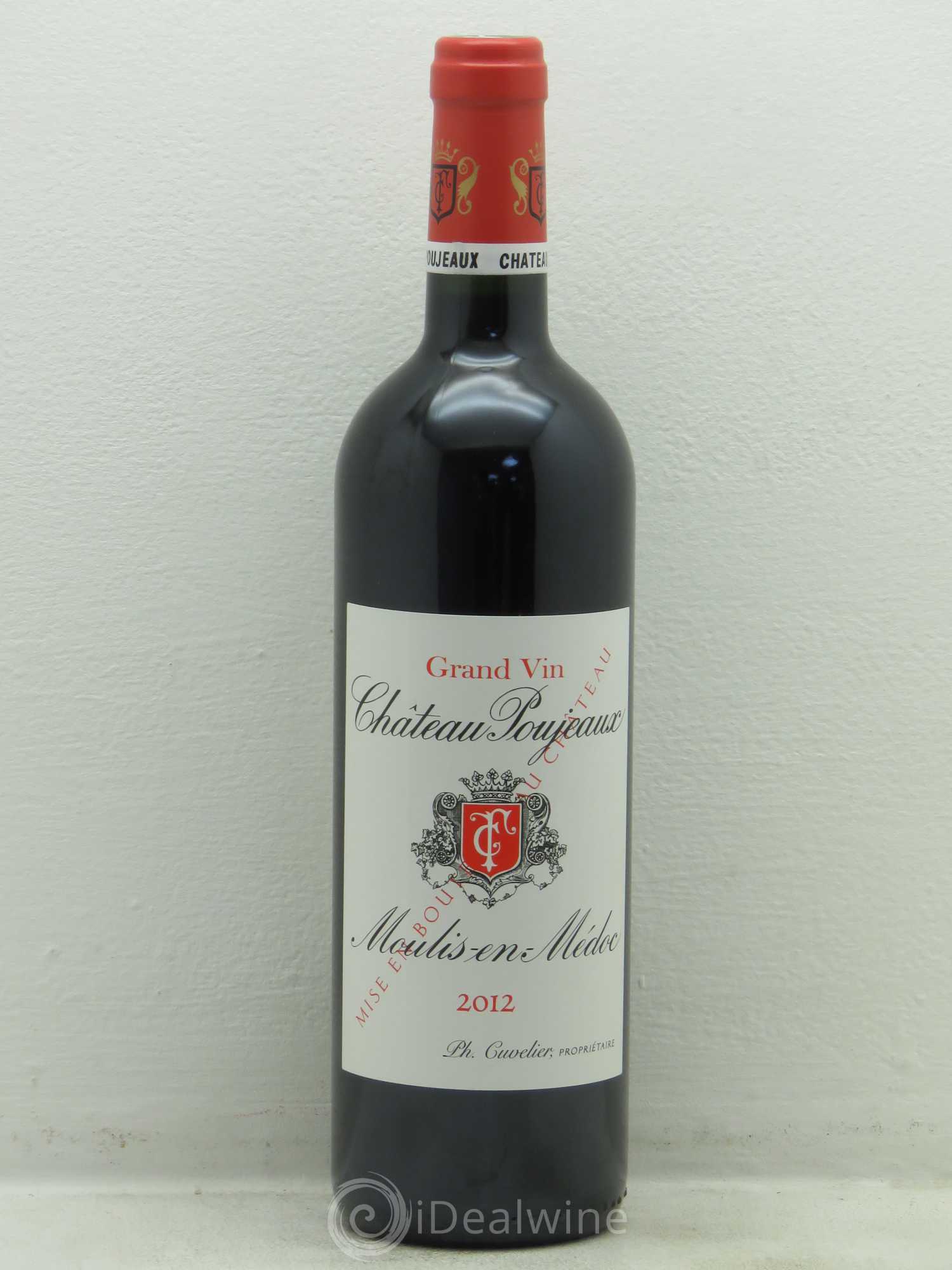 Château Poujeaux 2012 - Posten von 1 Flasche - 0