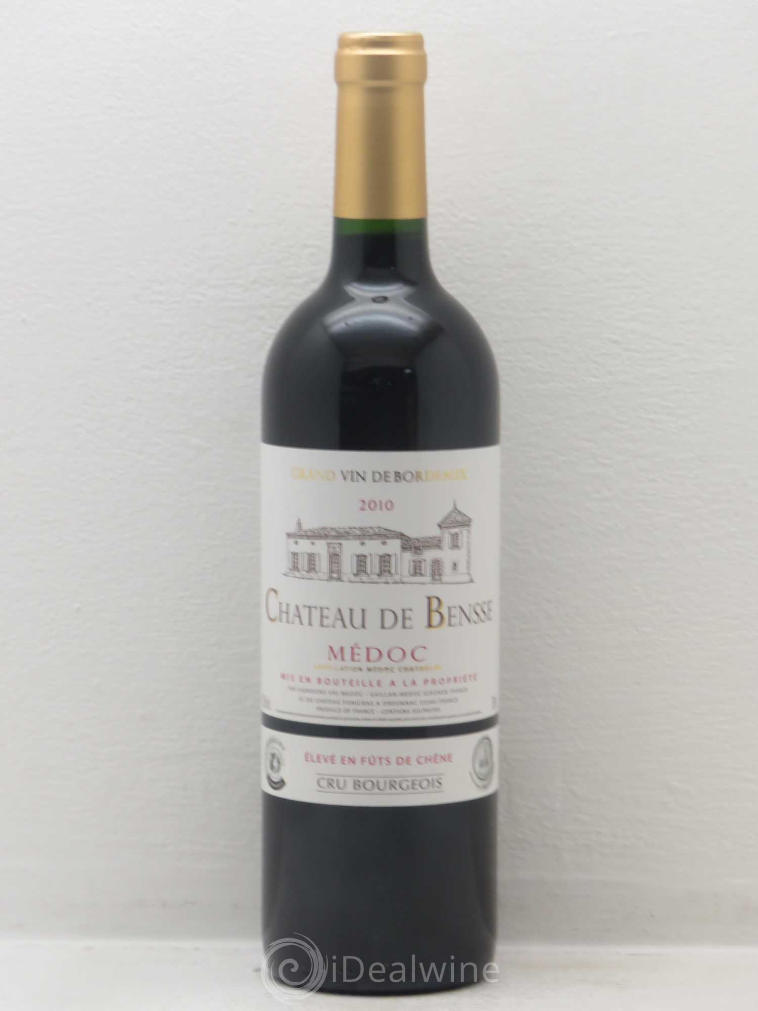 Médoc Château De Bensse Cru Bourgeois (sans prix de reserve) 2010 - Posten von 1 Flasche - 0