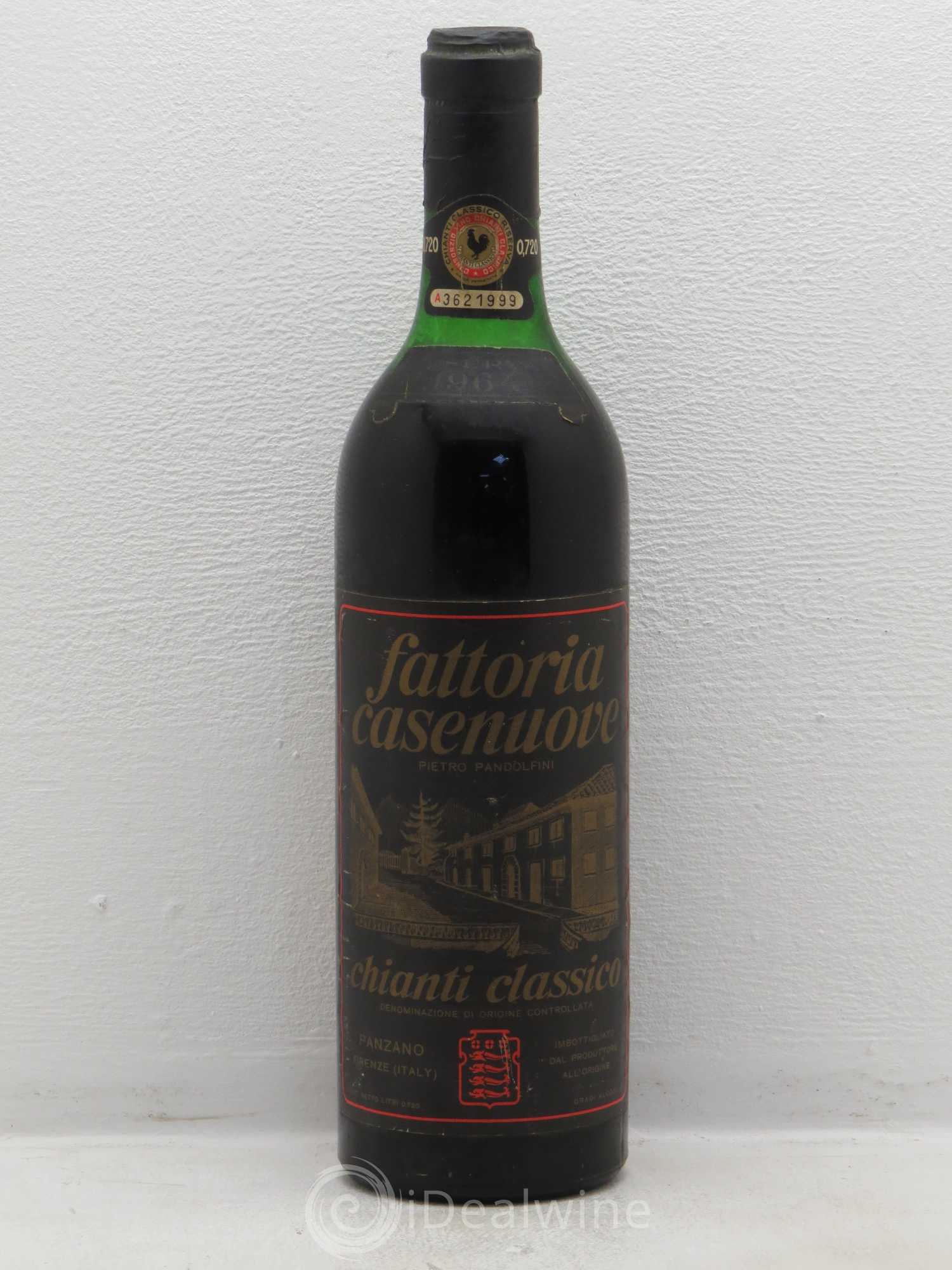 Chianti Classico DOCG Riserva - Fattoria Casenuove Pandolfini 1964 - Posten von 1 Flasche - 0