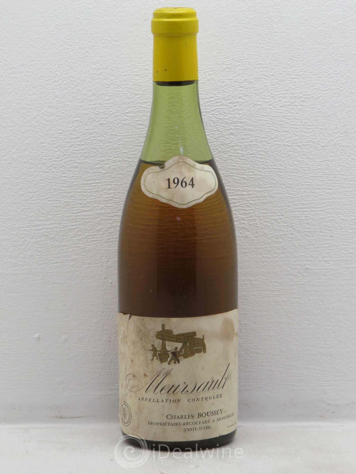 Meursault Charles Boussey 1964 - Posten von 1 Flasche - 0