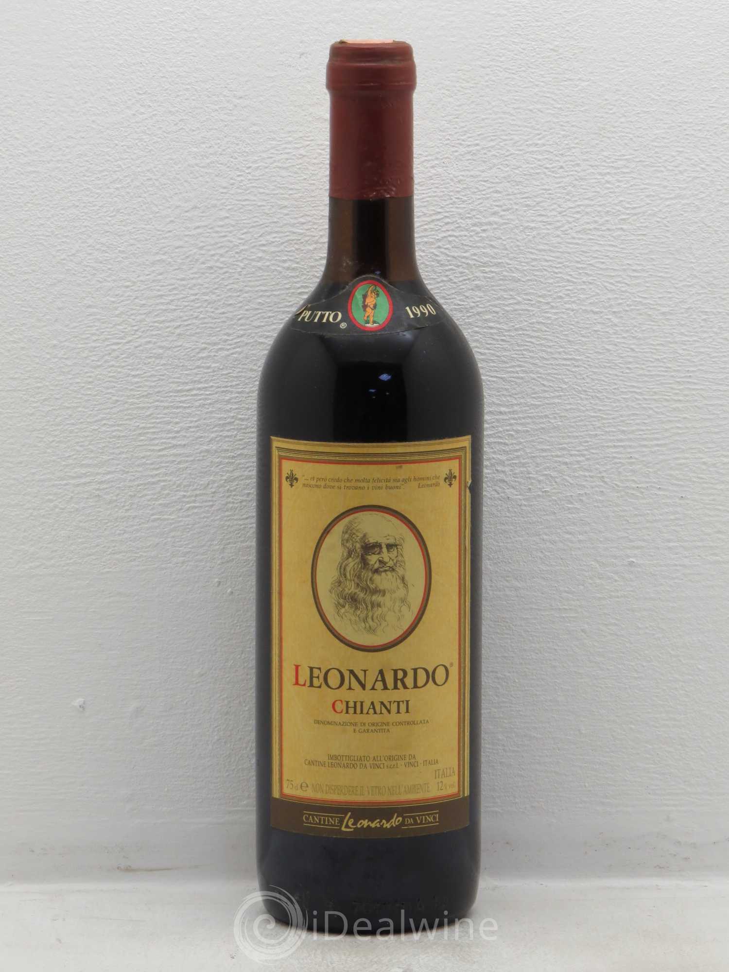 Chianti DOCG Leonardo Da Vinci 1990 - Posten von 1 Flasche - 0