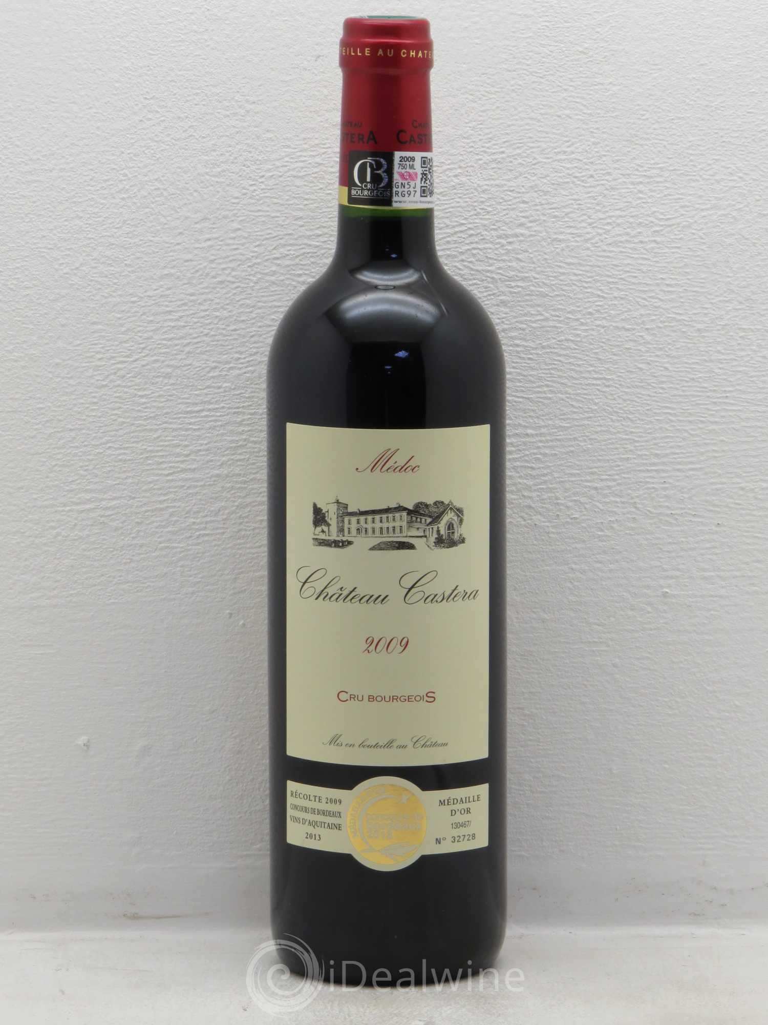 Château Castera Cru Bourgeois 2009 - Lot de 1 bouteille - 0