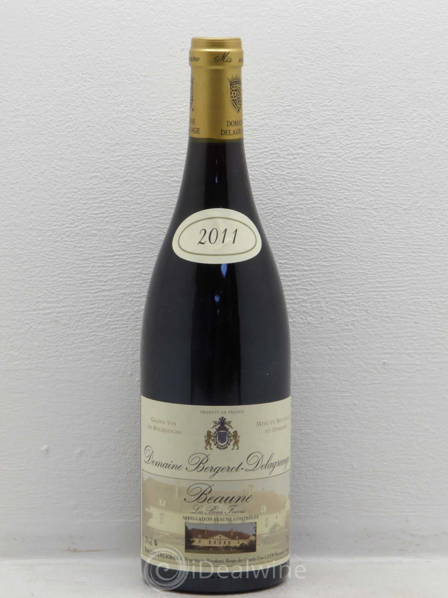 Beaune Les Bons Feuves Bergeret Delagrange 2011 - Posten von 1 Flasche - 0
