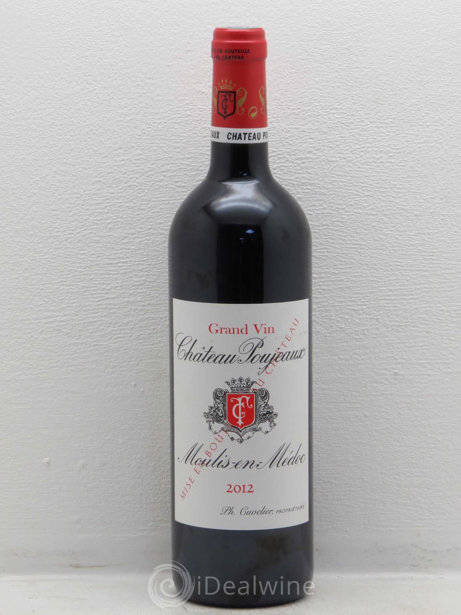 Château Poujeaux 2012 - Lot de 1 bouteille - 0