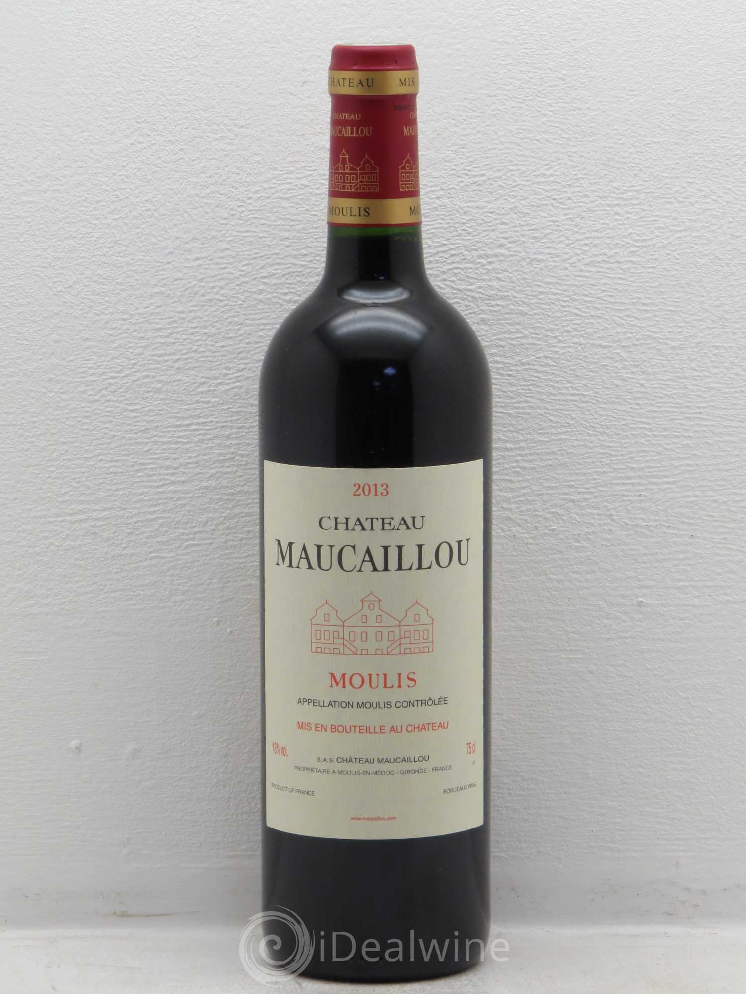 Château Maucaillou 2013 - Lot de 1 bouteille - 0