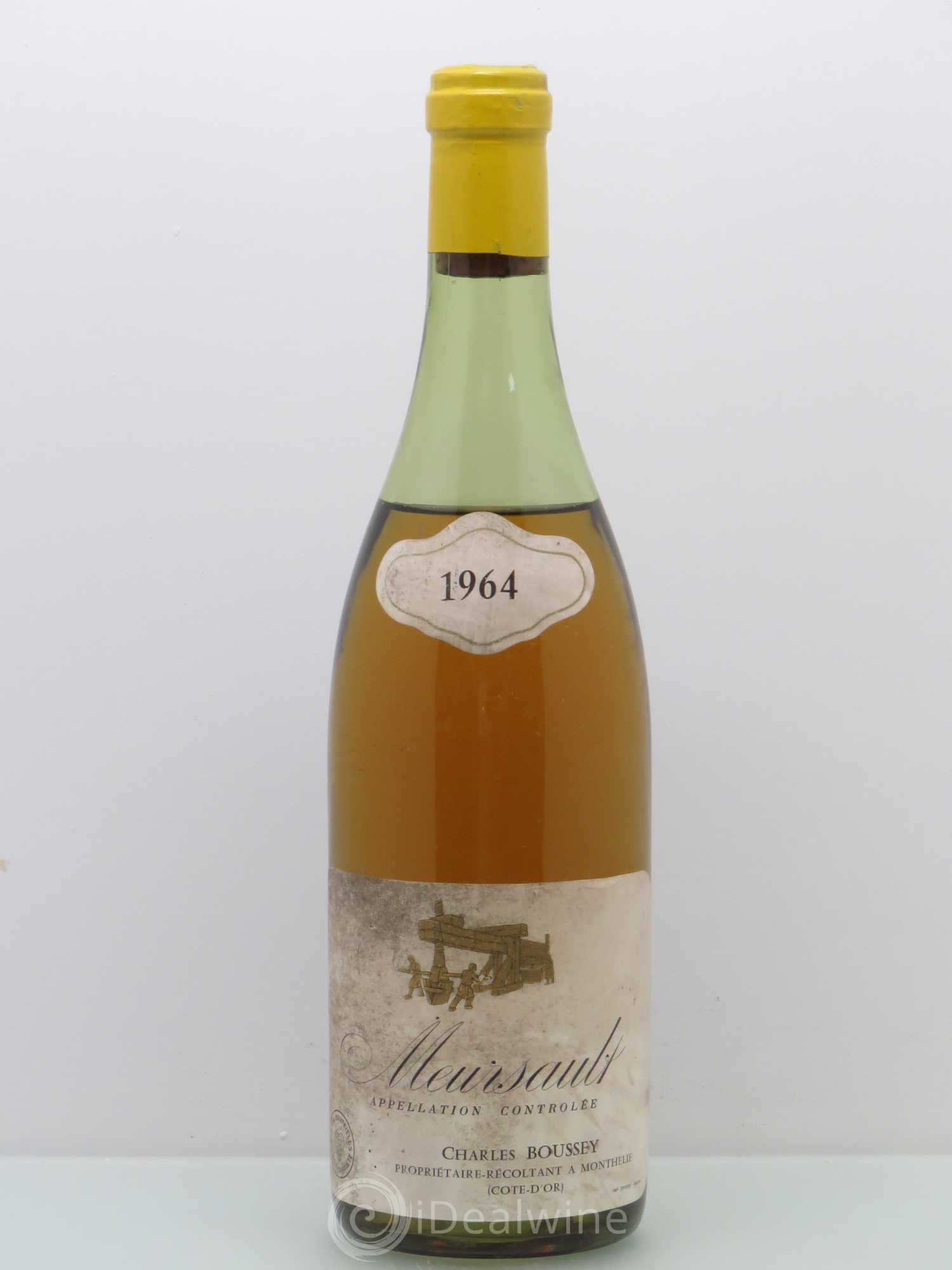 Meursault Charles Boussey (sans prix de reserve) 1964 - Posten von 1 Flasche - 0