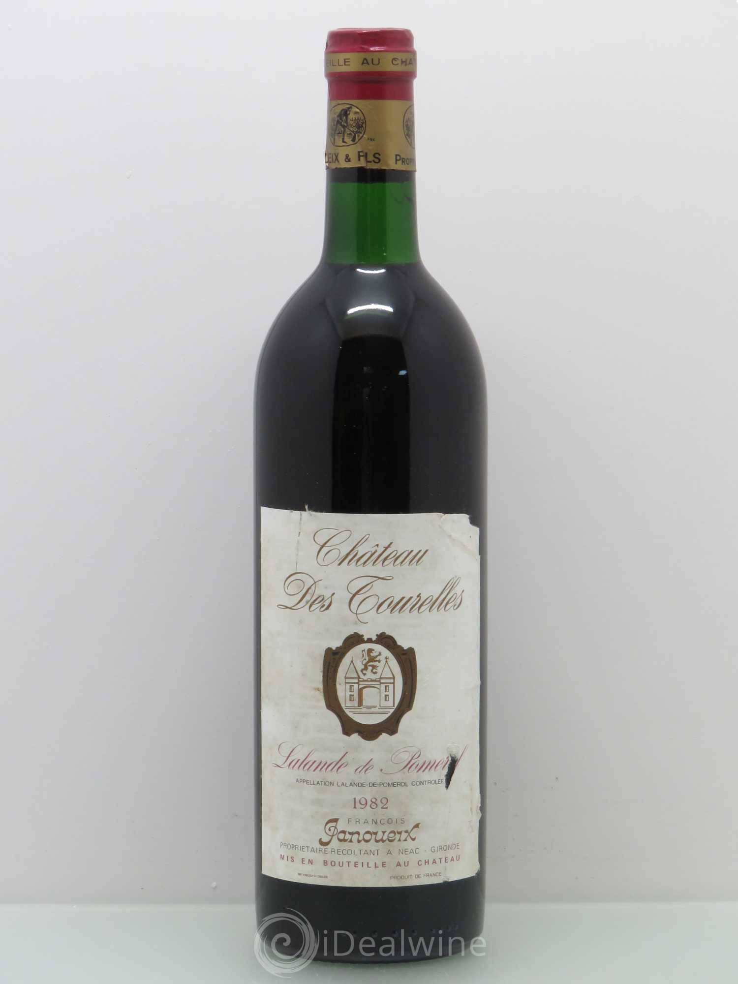 Château des Tourelles (sans prix de réserve) 1982 - Lot de 1 bouteille - 0
