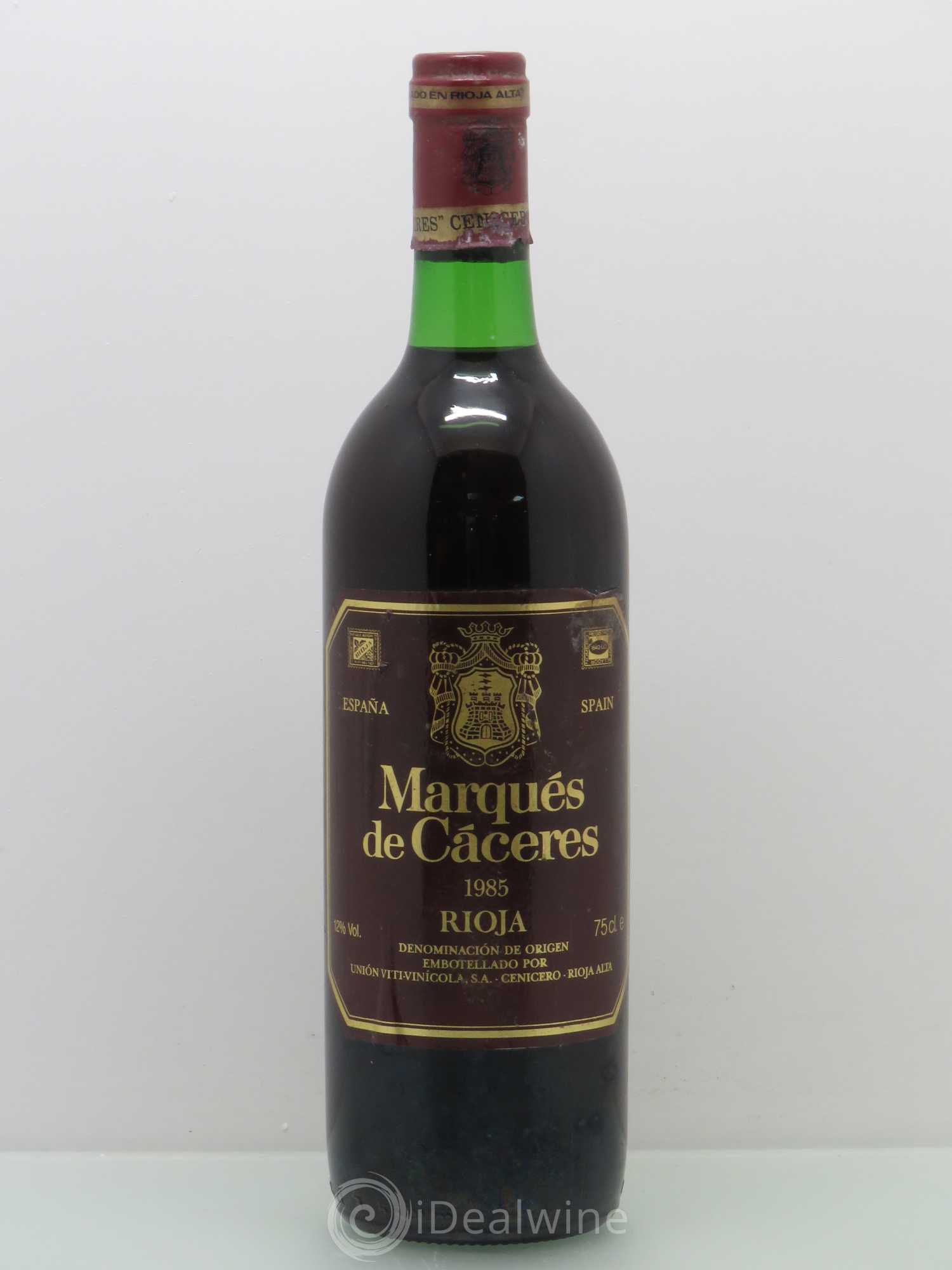 Rioja DOCA Reserva Marquès de Caceres 1985 - Posten von 1 Flasche - 0
