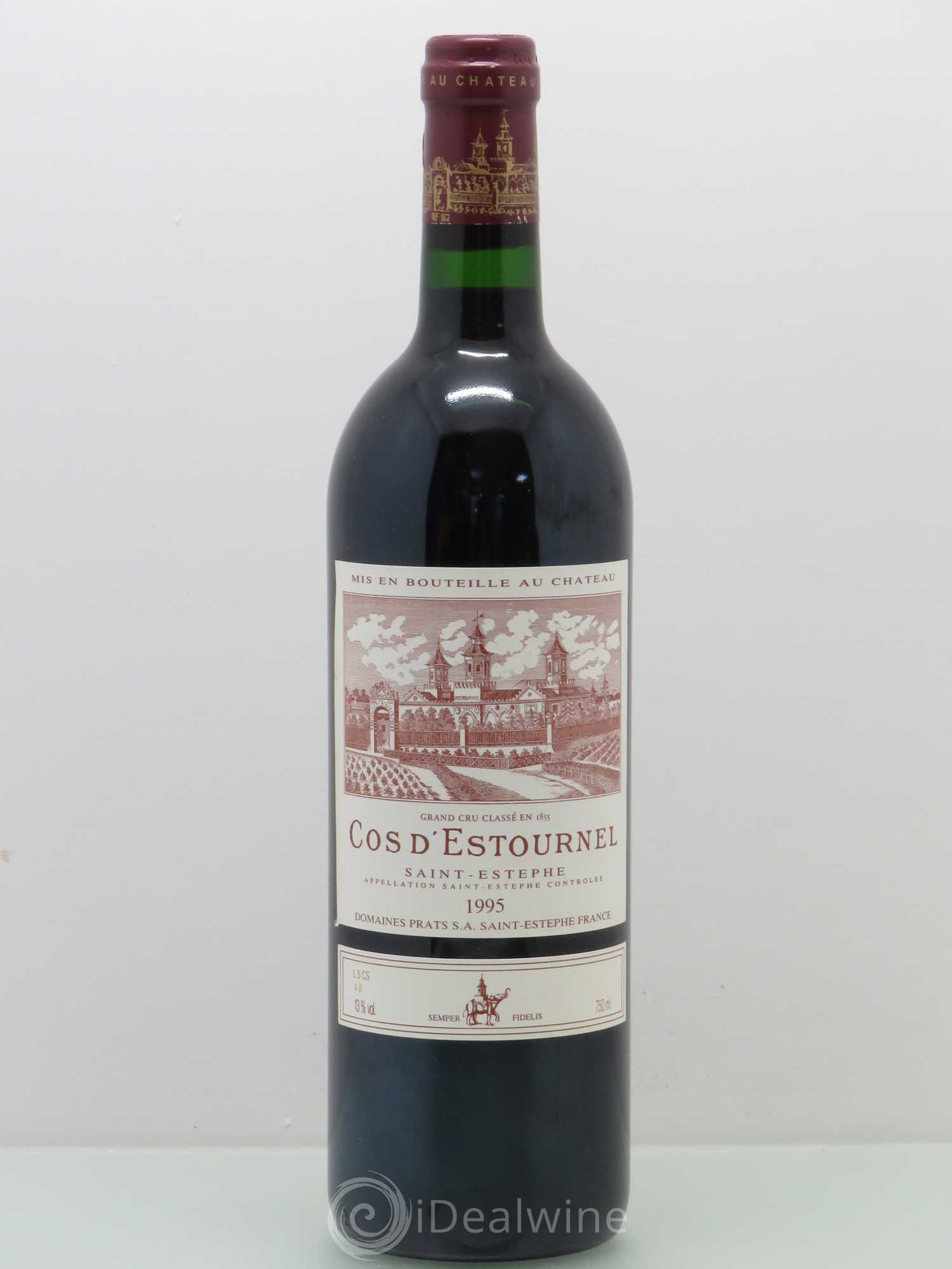 Cos d'Estournel 2ème Grand Cru Classé (sans prix de reserve) 1995 - Lot de 1 bouteille - 0