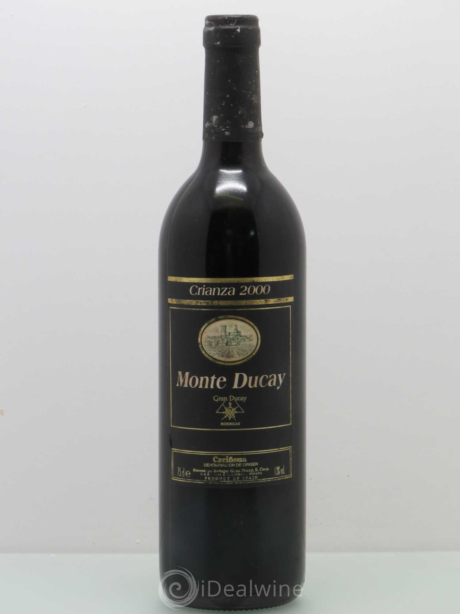Espagne Monte Ducay Crianza 2000 (sans prix de reserve) 2000 - Posten von 1 Flasche - 0